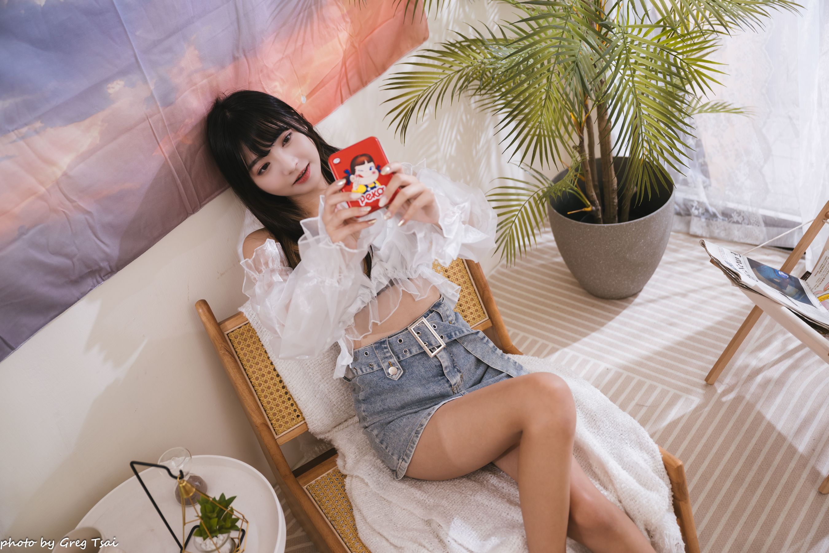 小穎 - 牛仔裙/(129P)