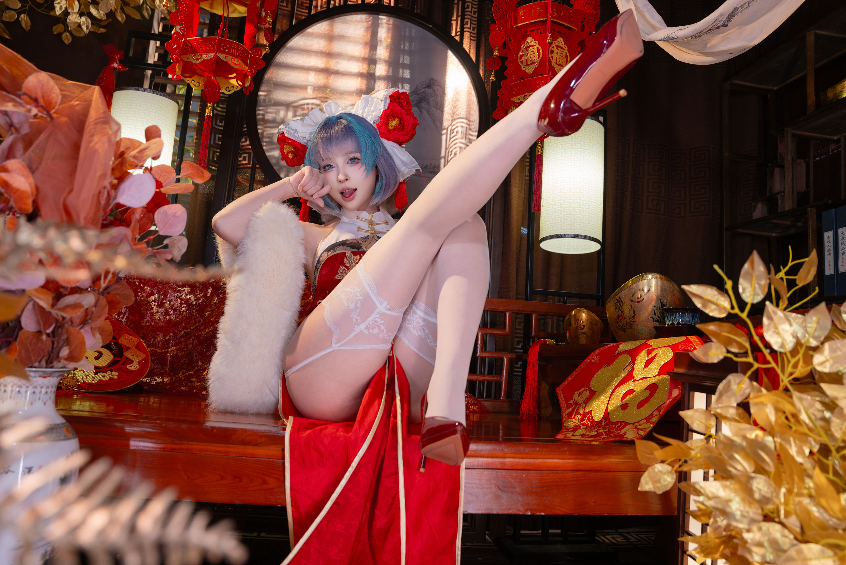 尤物 清水由乃 - 柴郡新春旗袍/(71P)