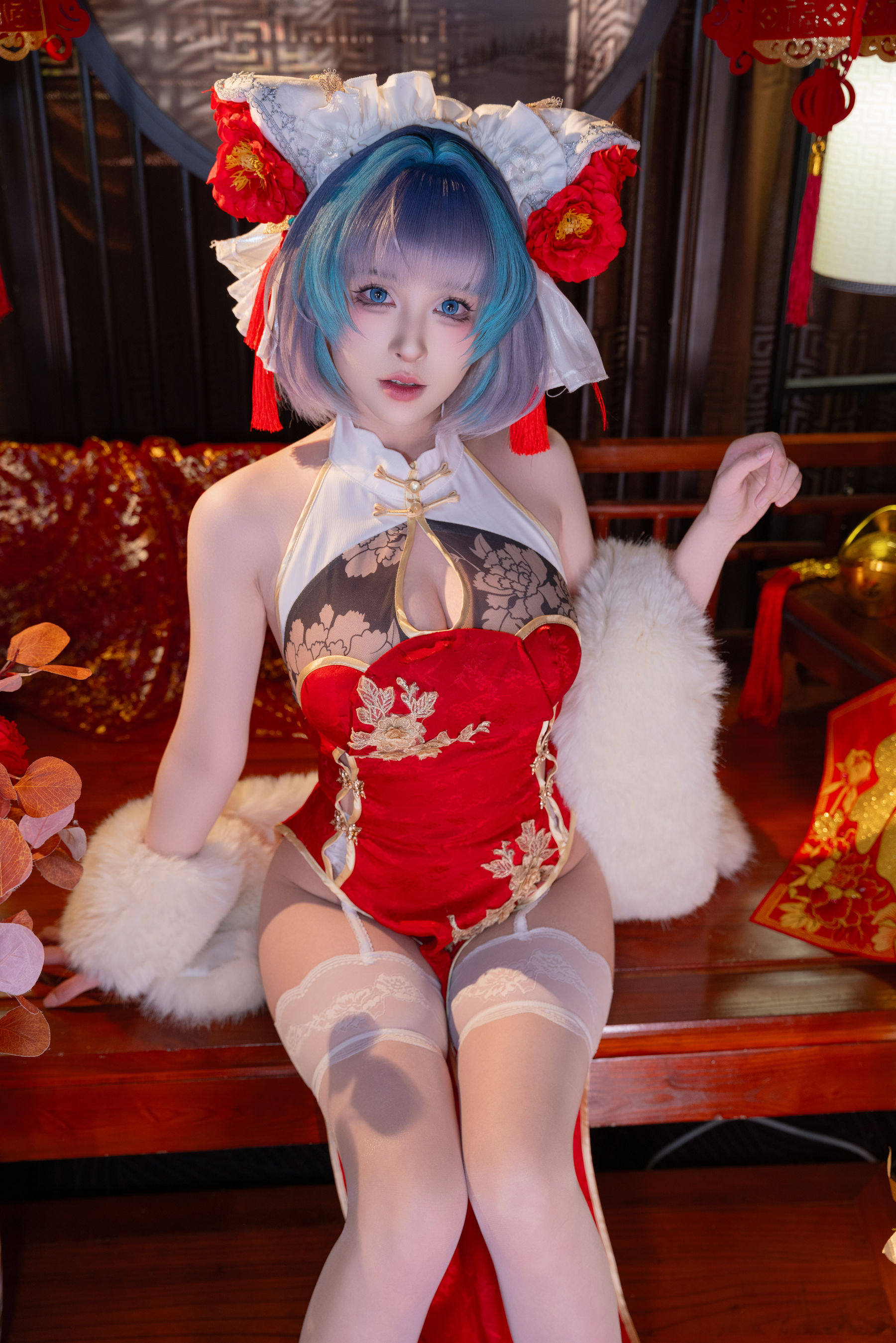 尤物 清水由乃 - 柴郡新春旗袍/(71P)