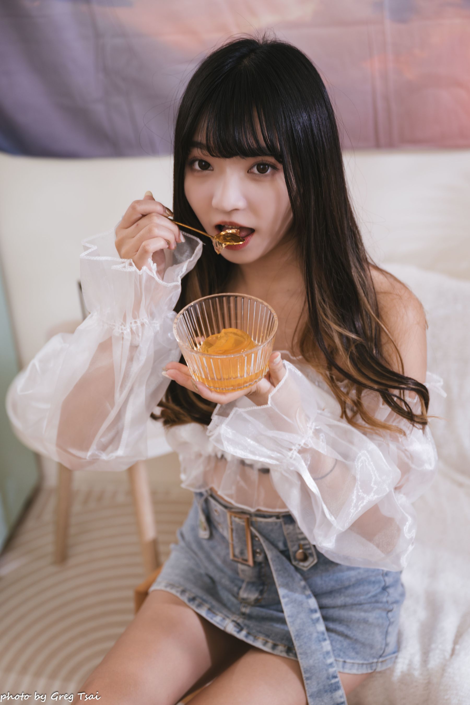 小穎 - 牛仔裙/(129P)