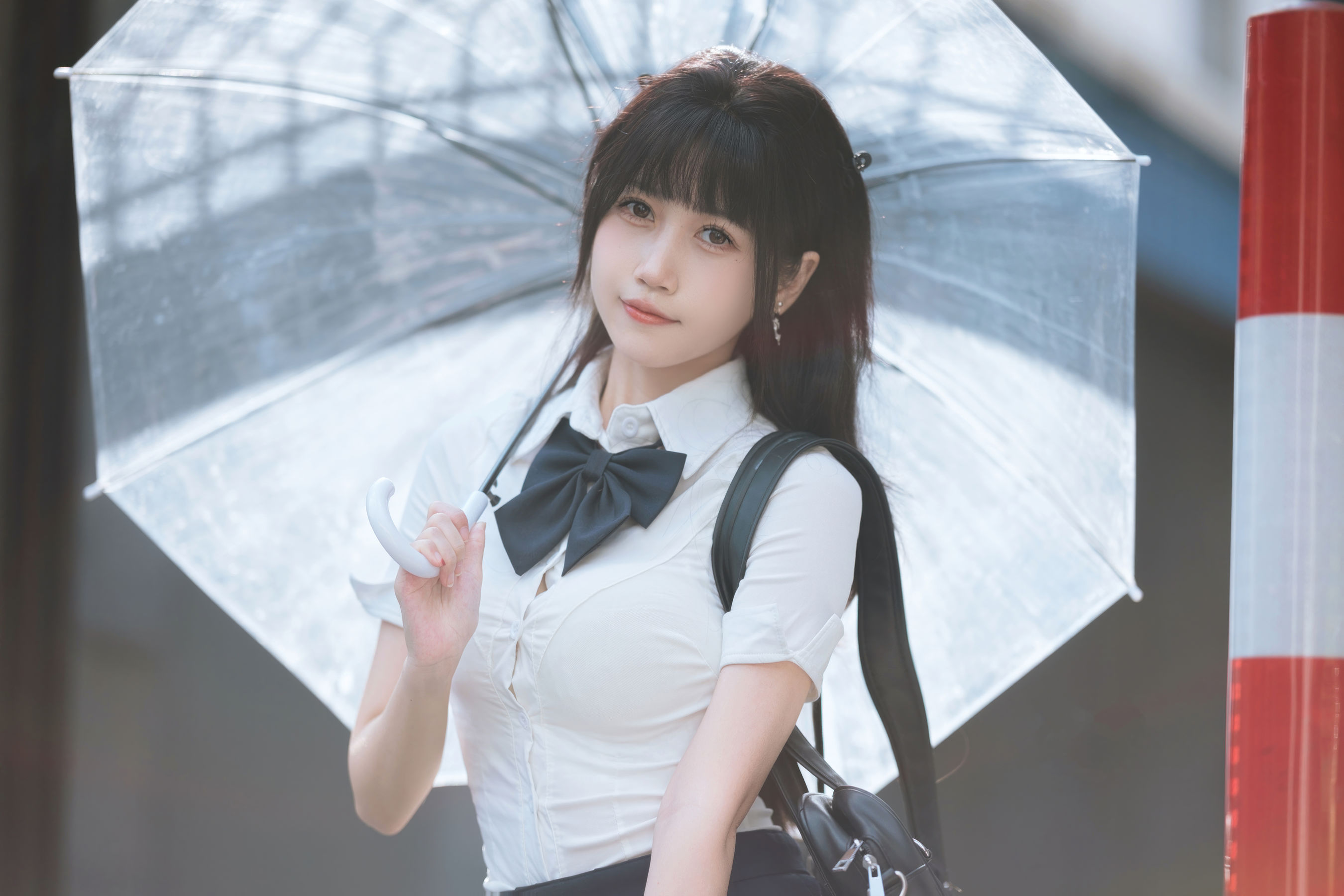 微博人气Coser 不呆猫 - JK学妹户外/(59P)