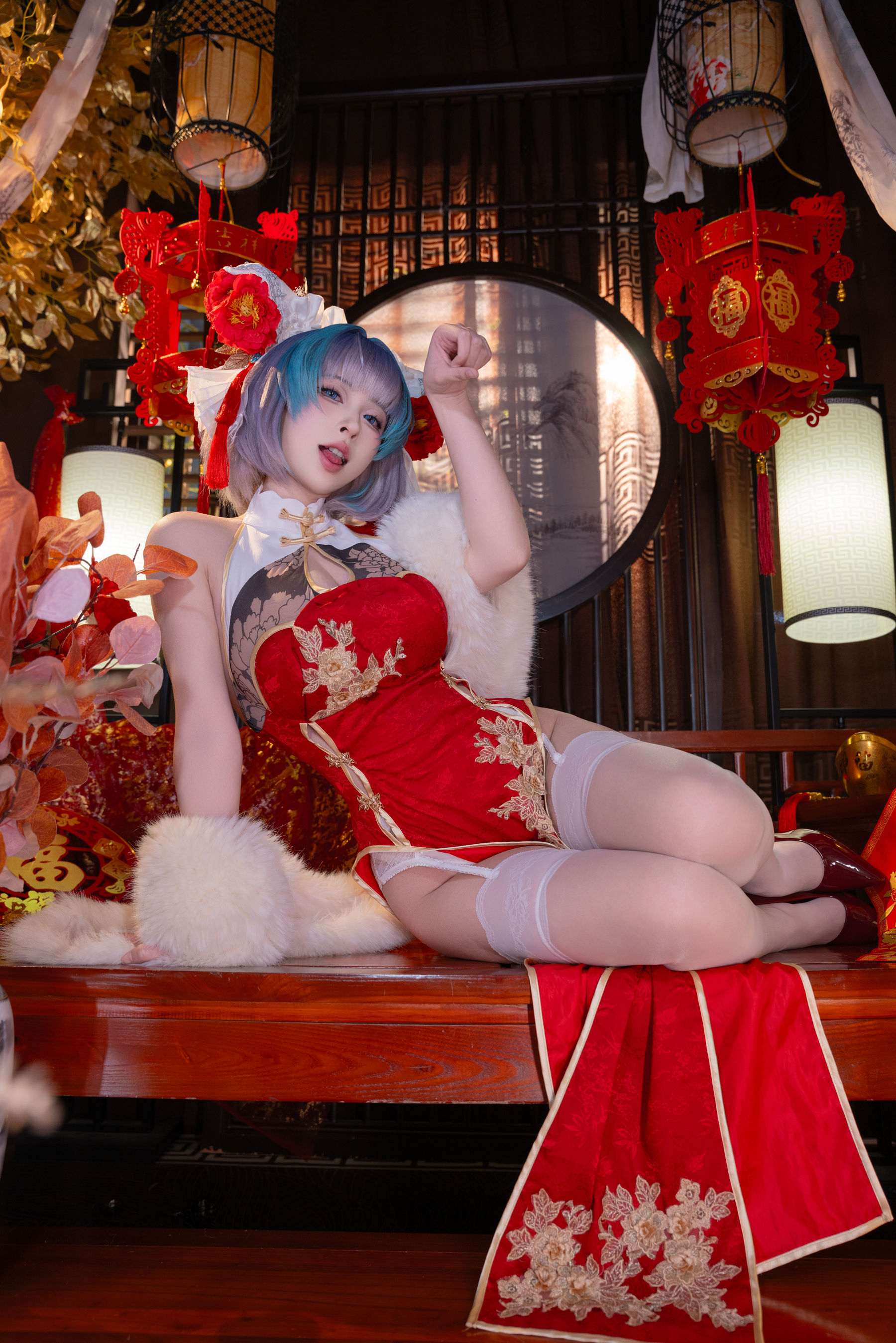 尤物 清水由乃 - 柴郡新春旗袍/(71P)