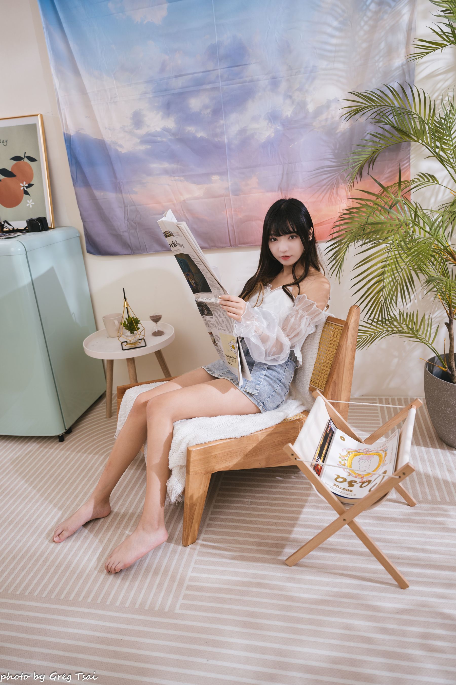 小穎 - 牛仔裙/(129P)