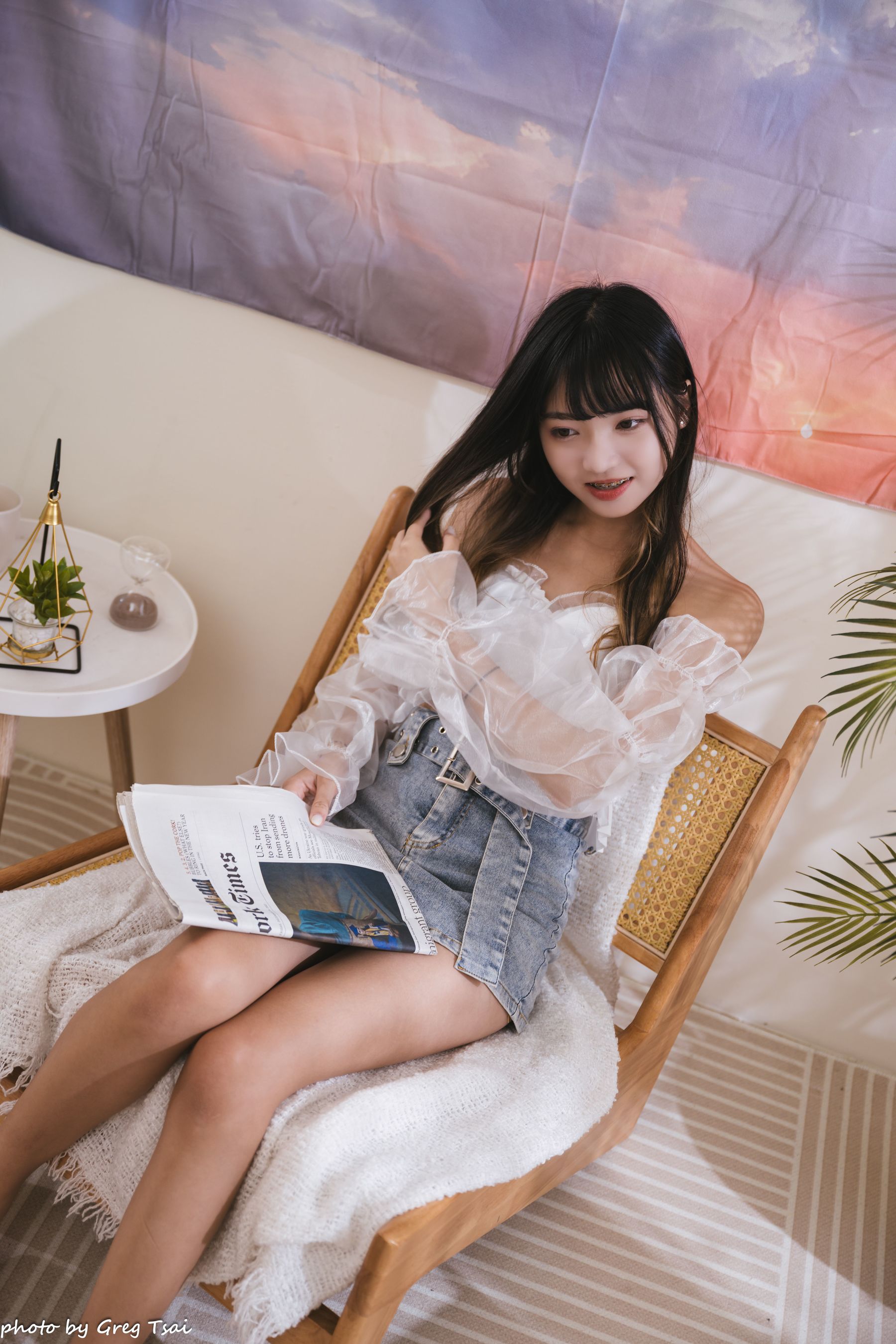 小穎 - 牛仔裙/(129P)