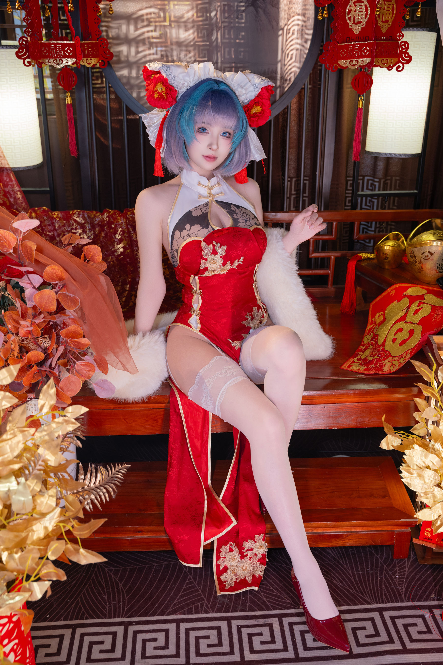 尤物 清水由乃 - 柴郡新春旗袍/(71P)