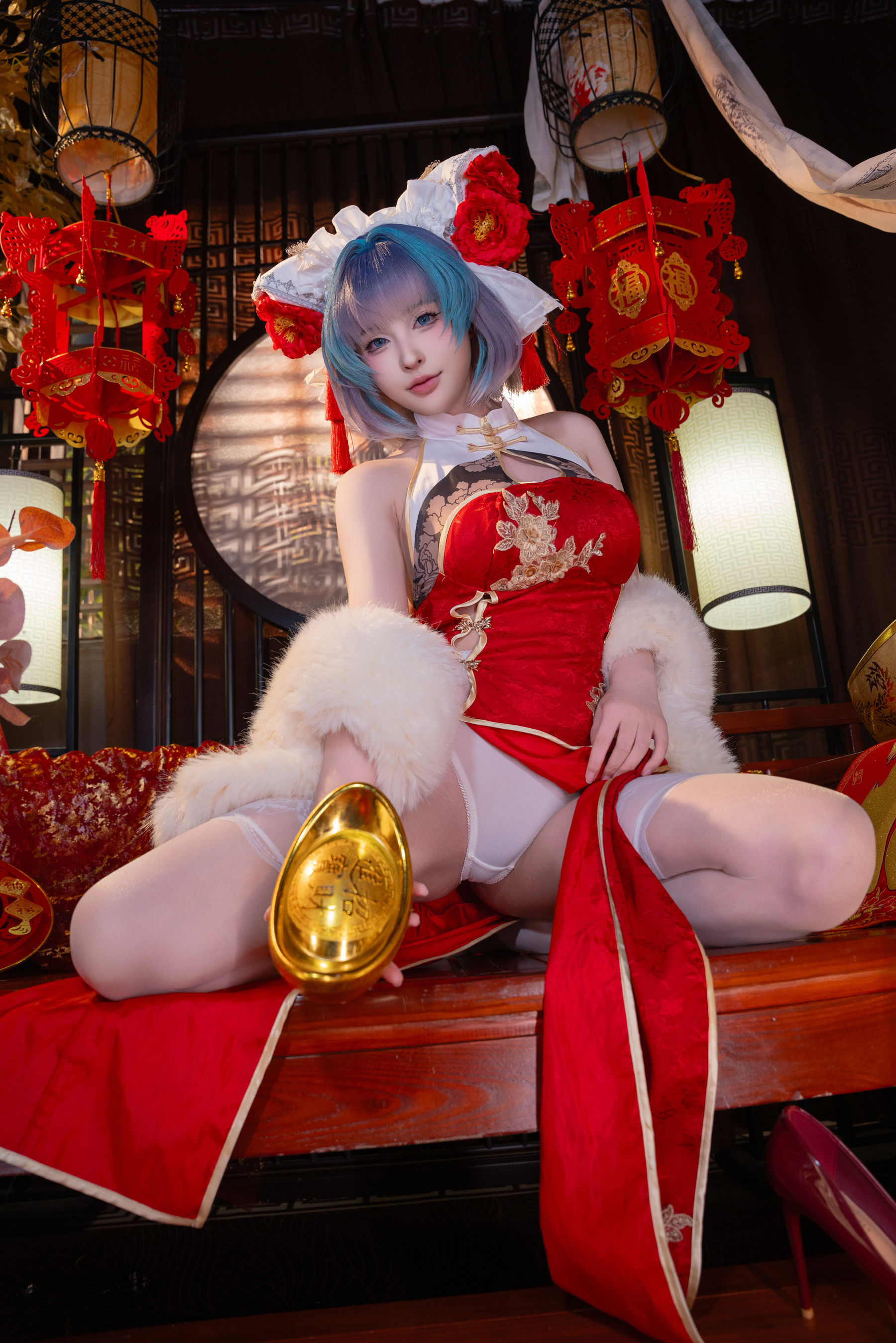 尤物 清水由乃 - 柴郡新春旗袍/(71P)