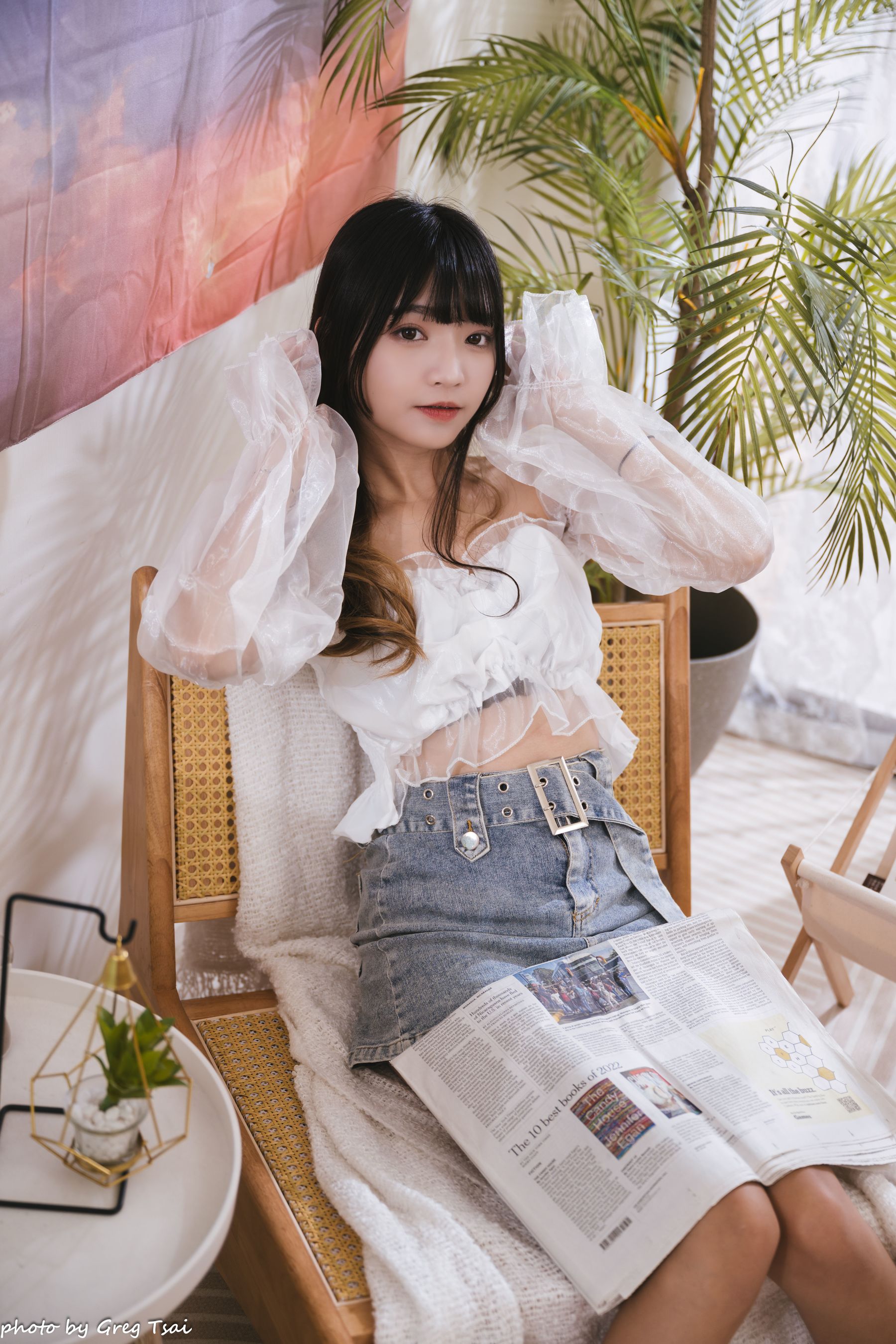 小穎 - 牛仔裙/(129P)