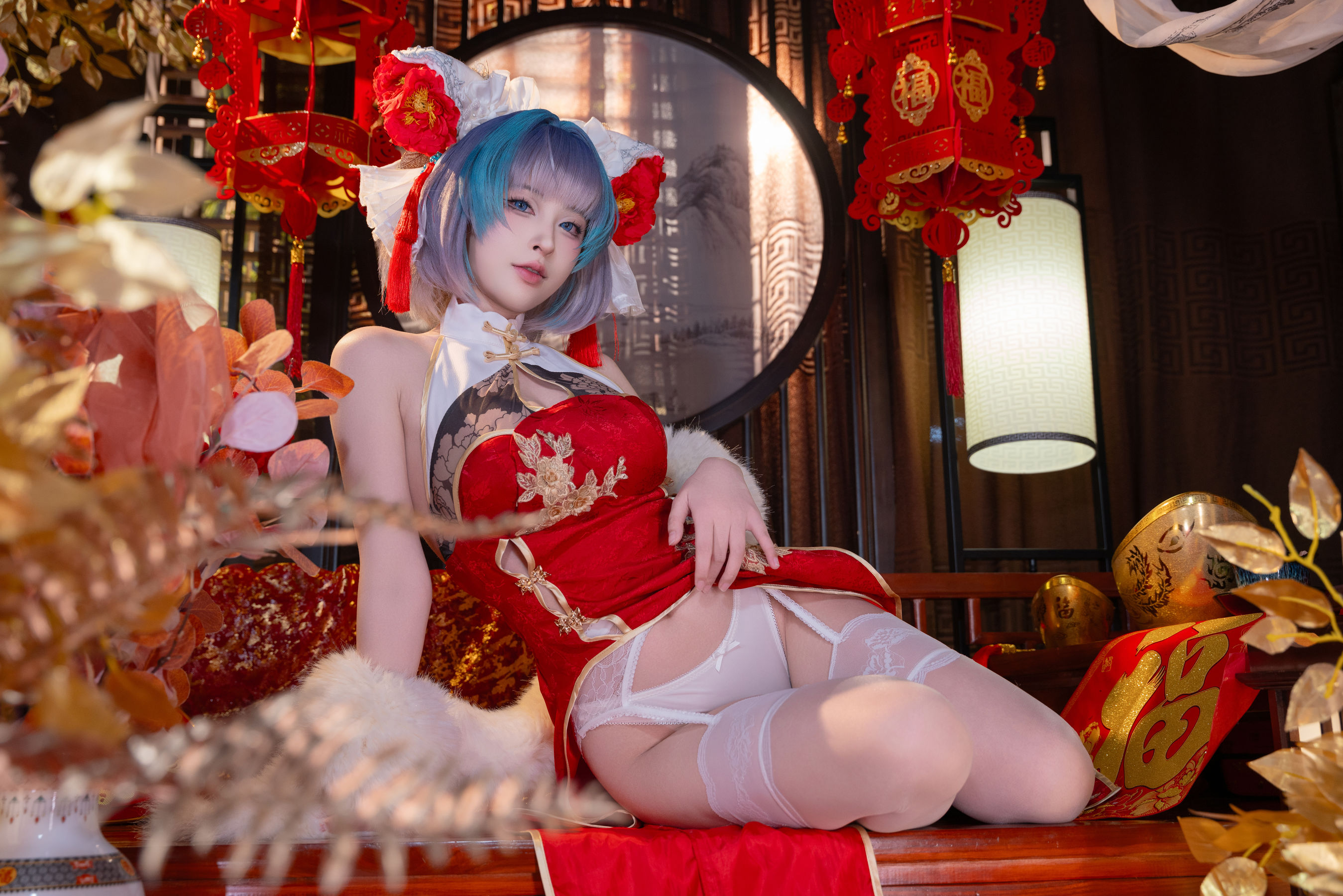 尤物 清水由乃 - 柴郡新春旗袍/(71P)