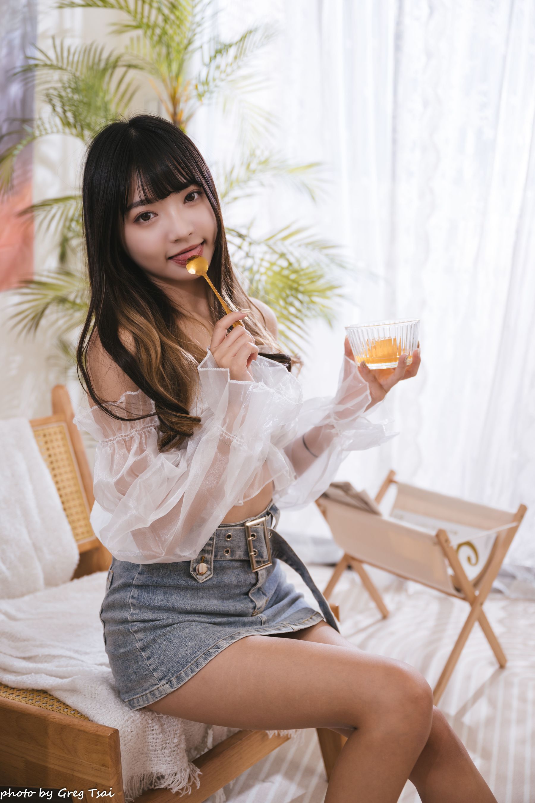 小穎 - 牛仔裙/(129P)