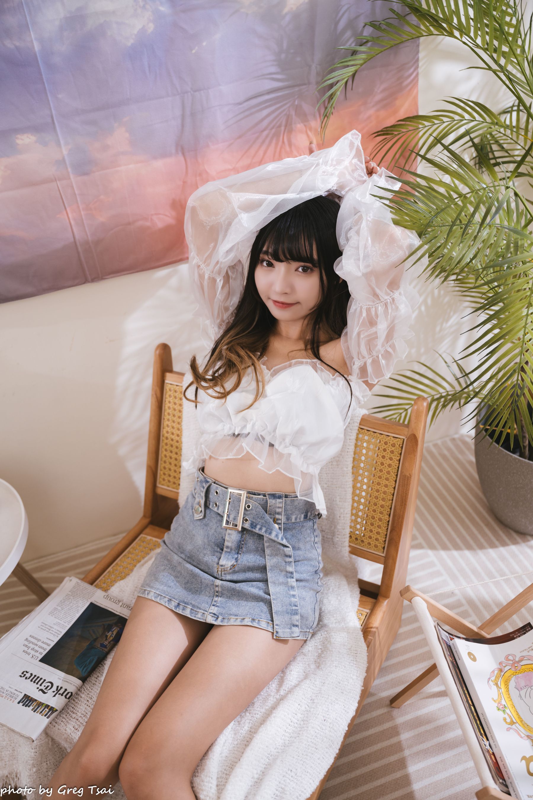 小穎 - 牛仔裙/(129P)