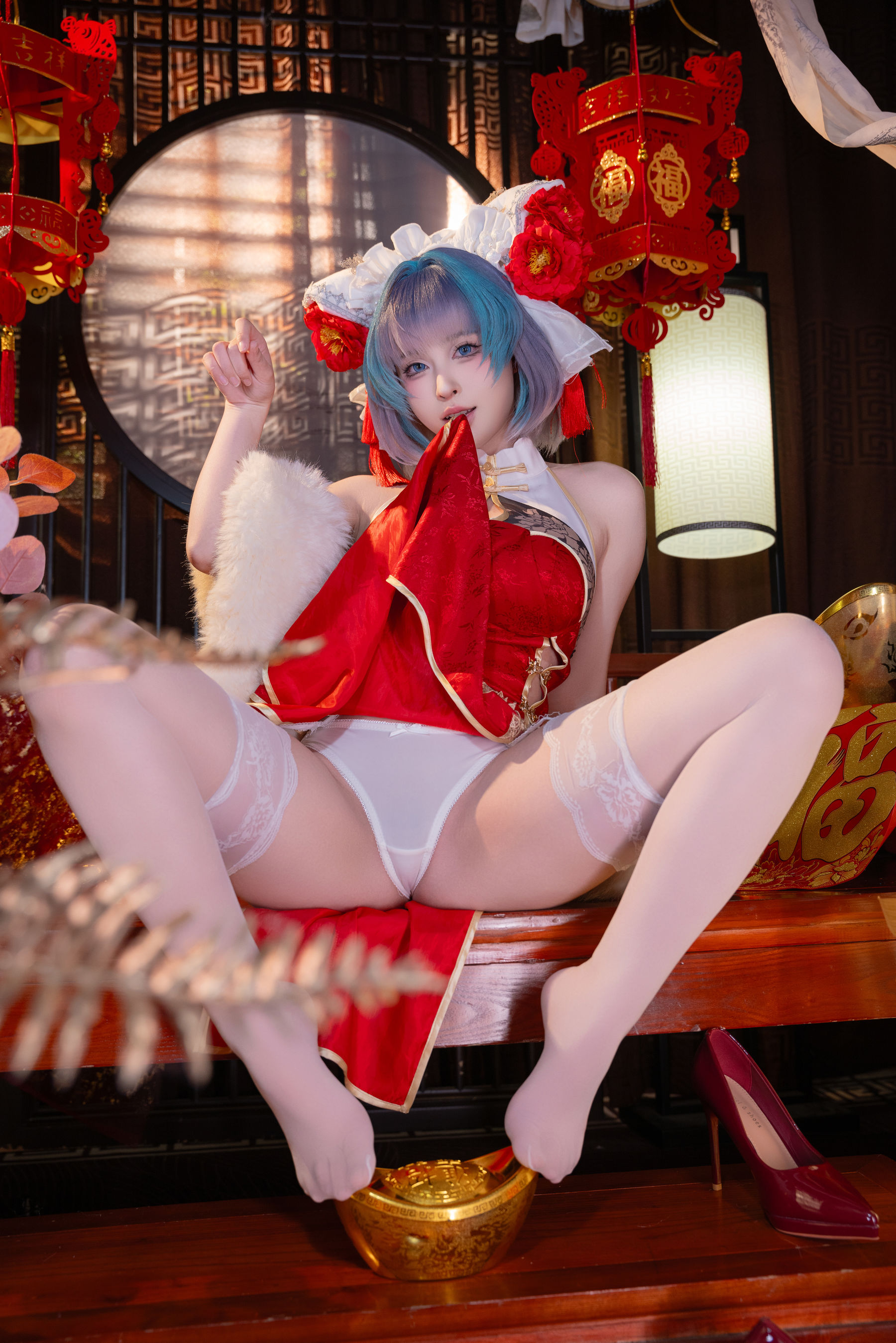 尤物 清水由乃 - 柴郡新春旗袍/(71P)