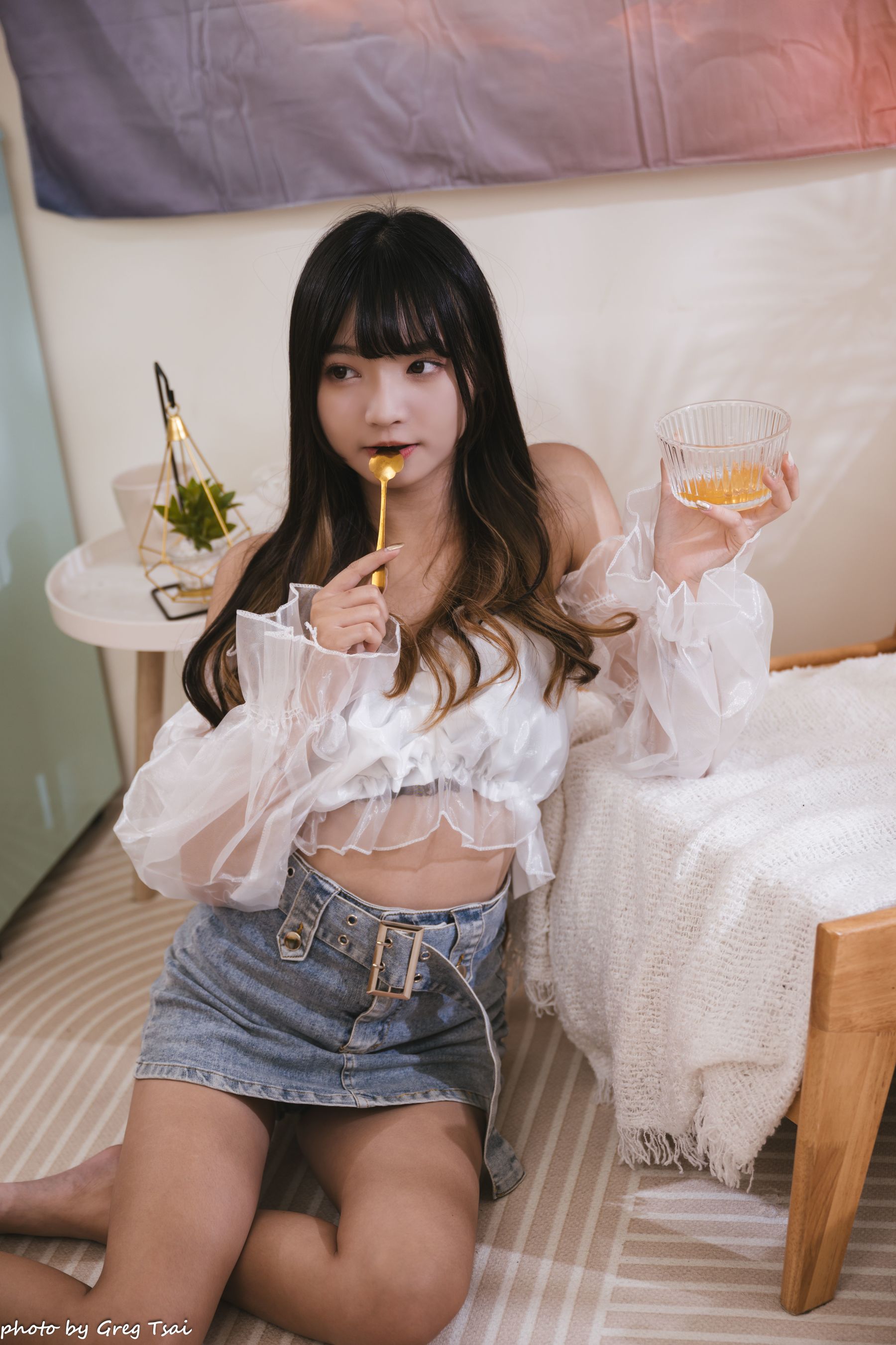 小穎 - 牛仔裙/(129P)