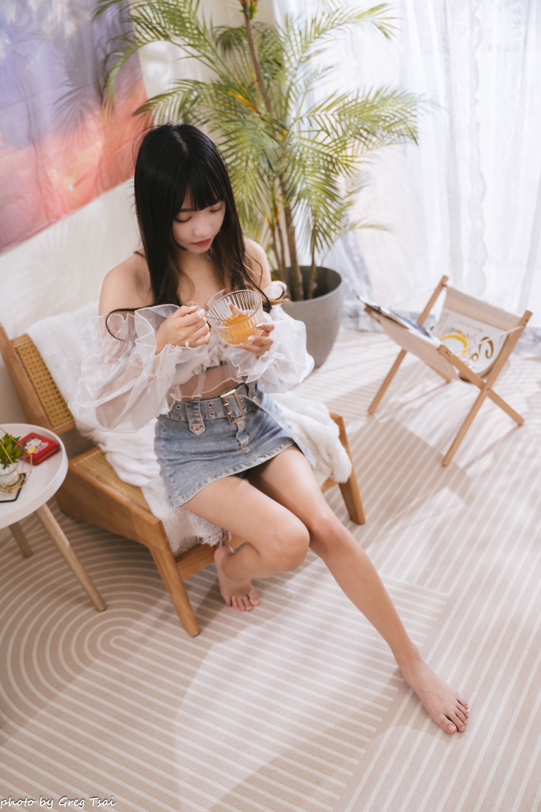 小穎 - 牛仔裙/(129P)