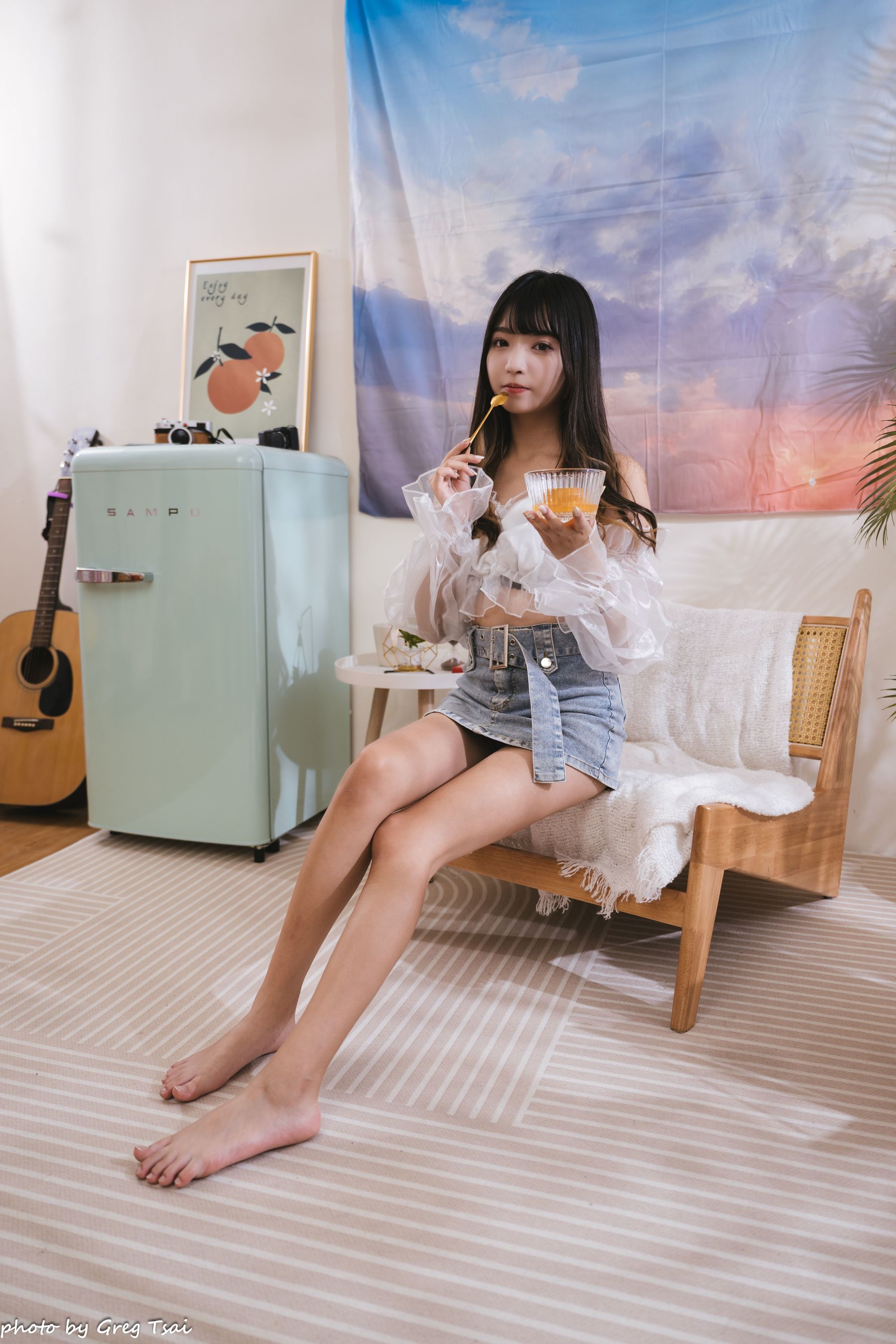 小穎 - 牛仔裙/(129P)