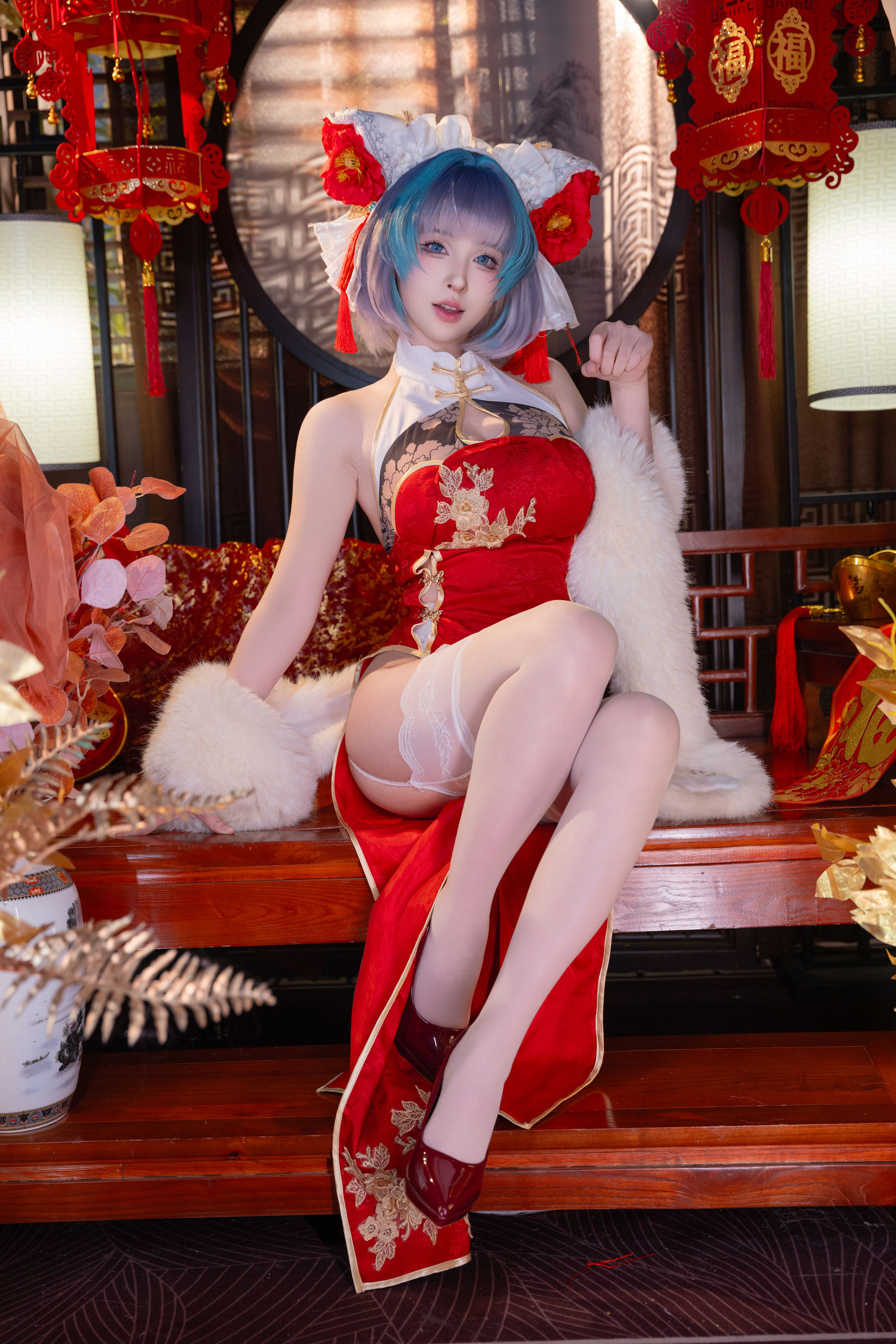 尤物 清水由乃 - 柴郡新春旗袍/(71P)