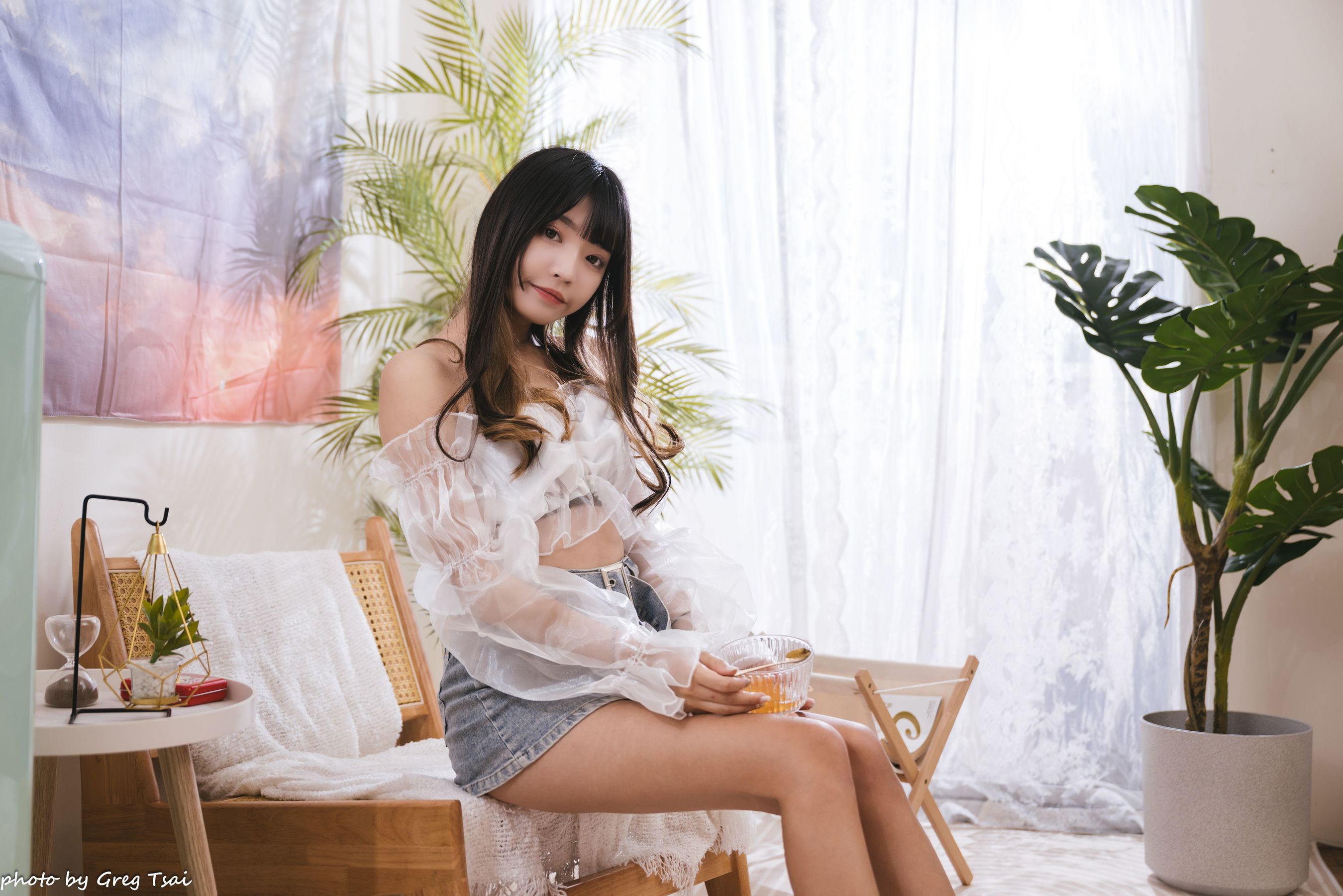 小穎 - 牛仔裙/(129P)