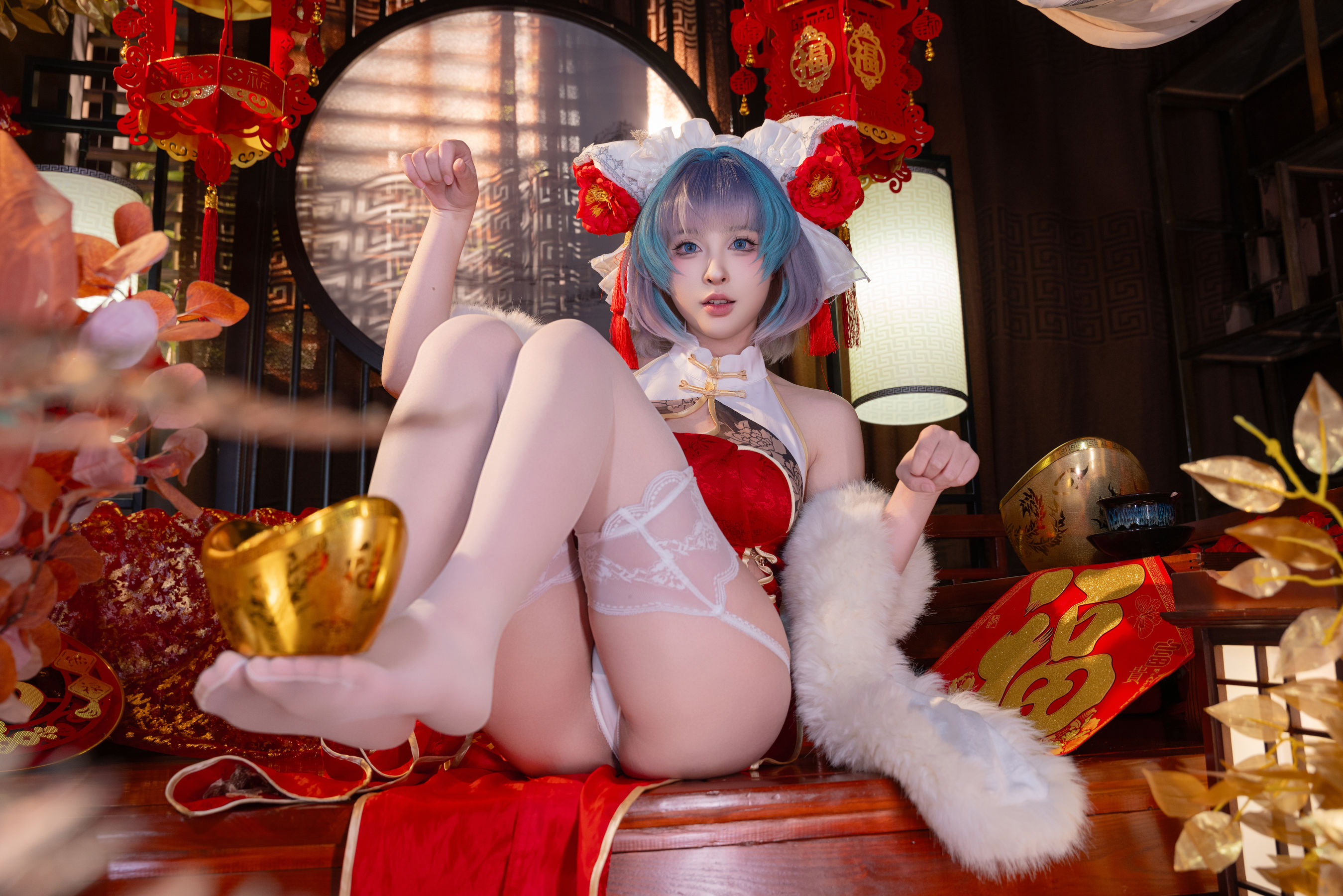 尤物 清水由乃 - 柴郡新春旗袍/(71P)