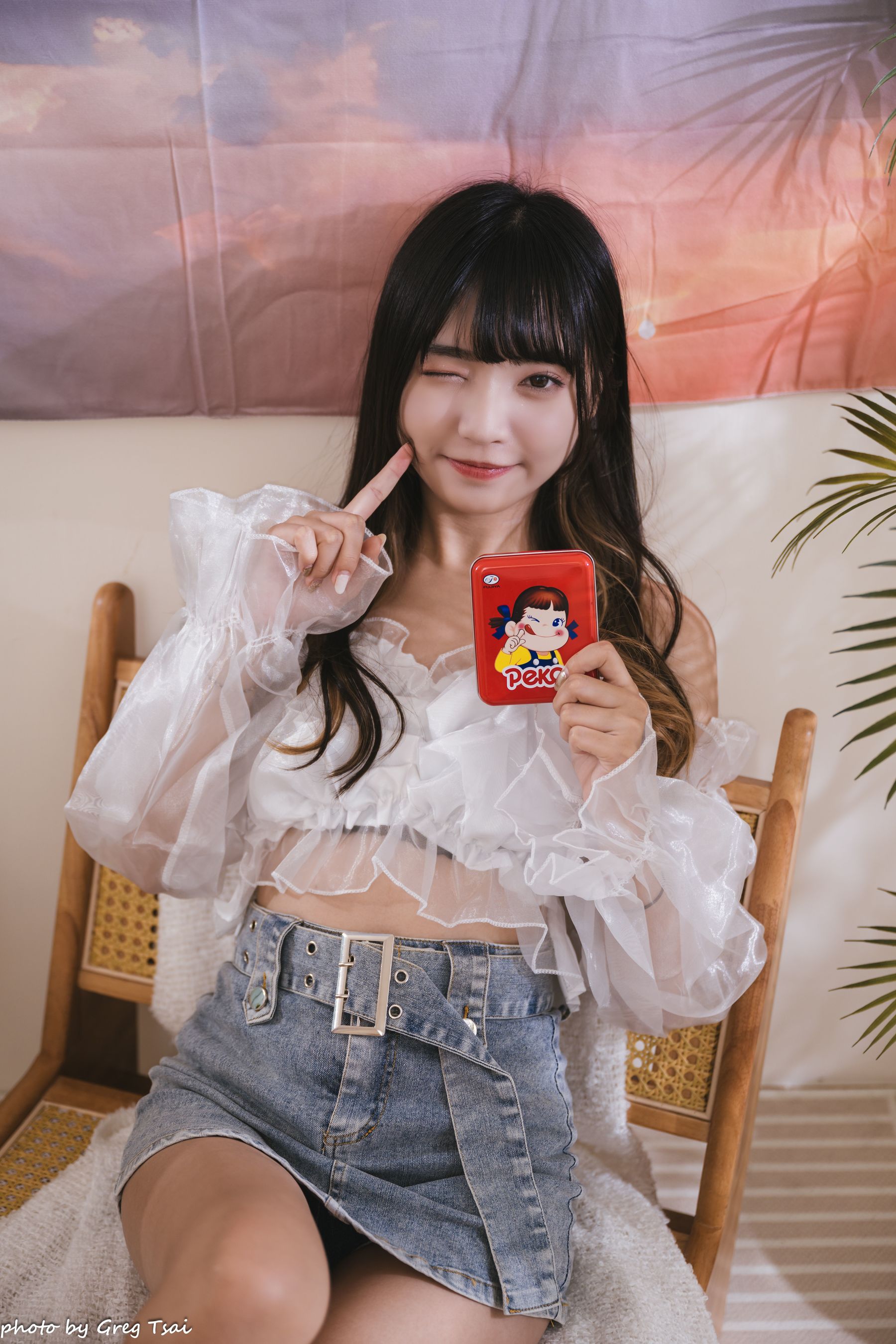 小穎 - 牛仔裙/(129P)