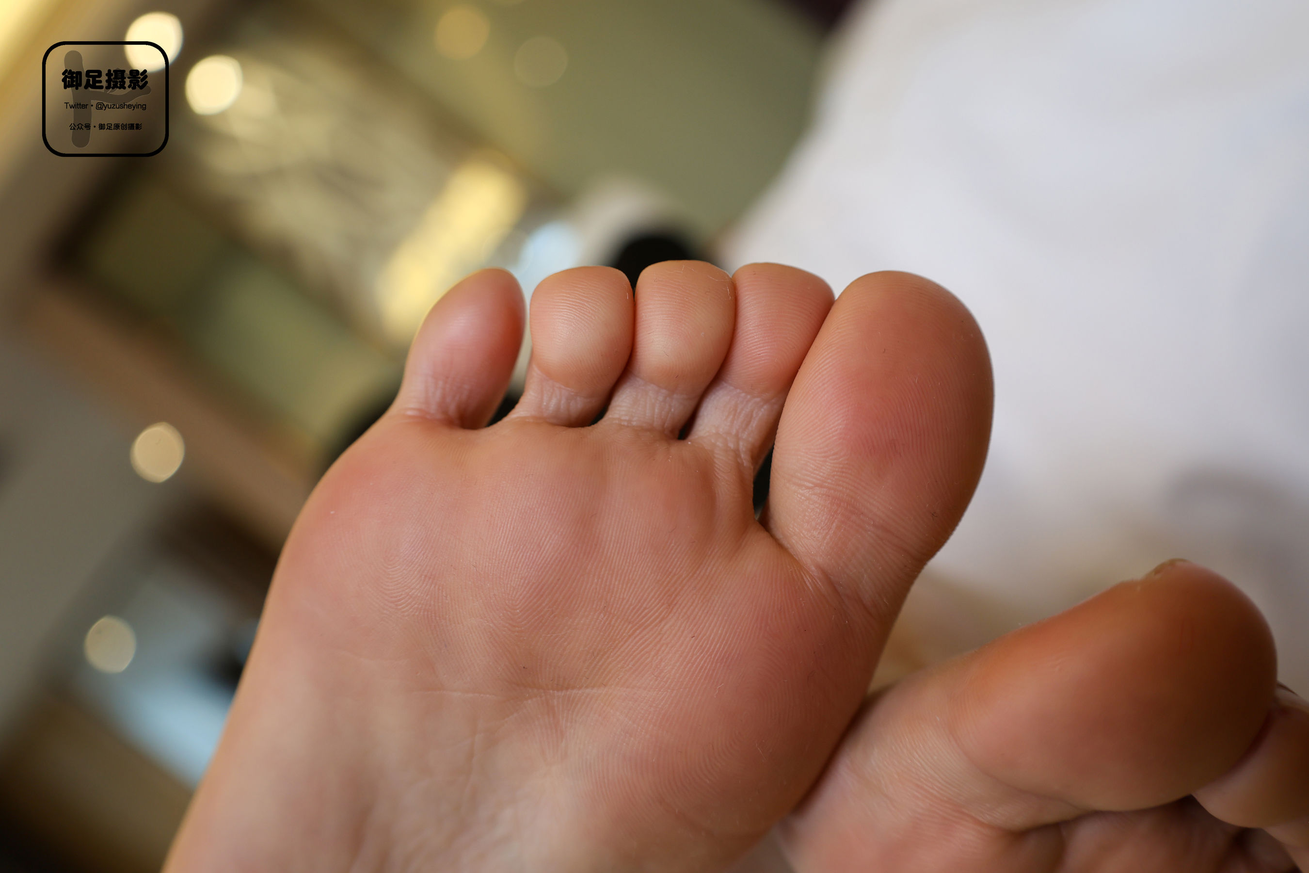 御足摄影 - 长靴白袜裸足/(95P)