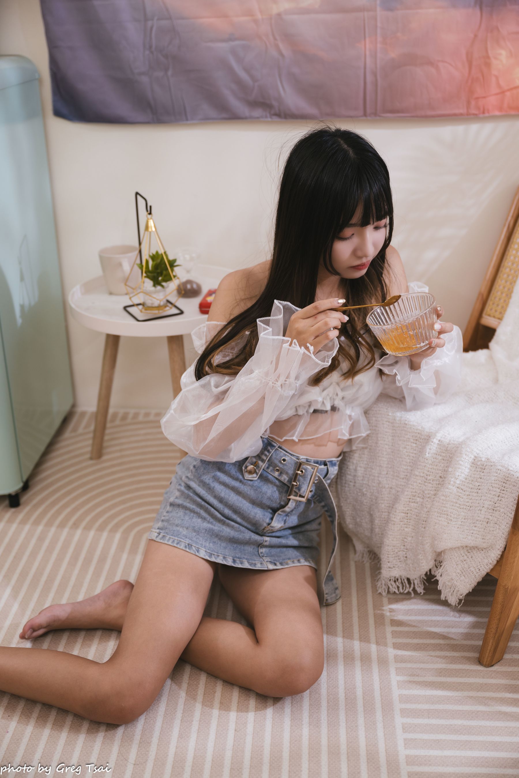 小穎 - 牛仔裙/(129P)