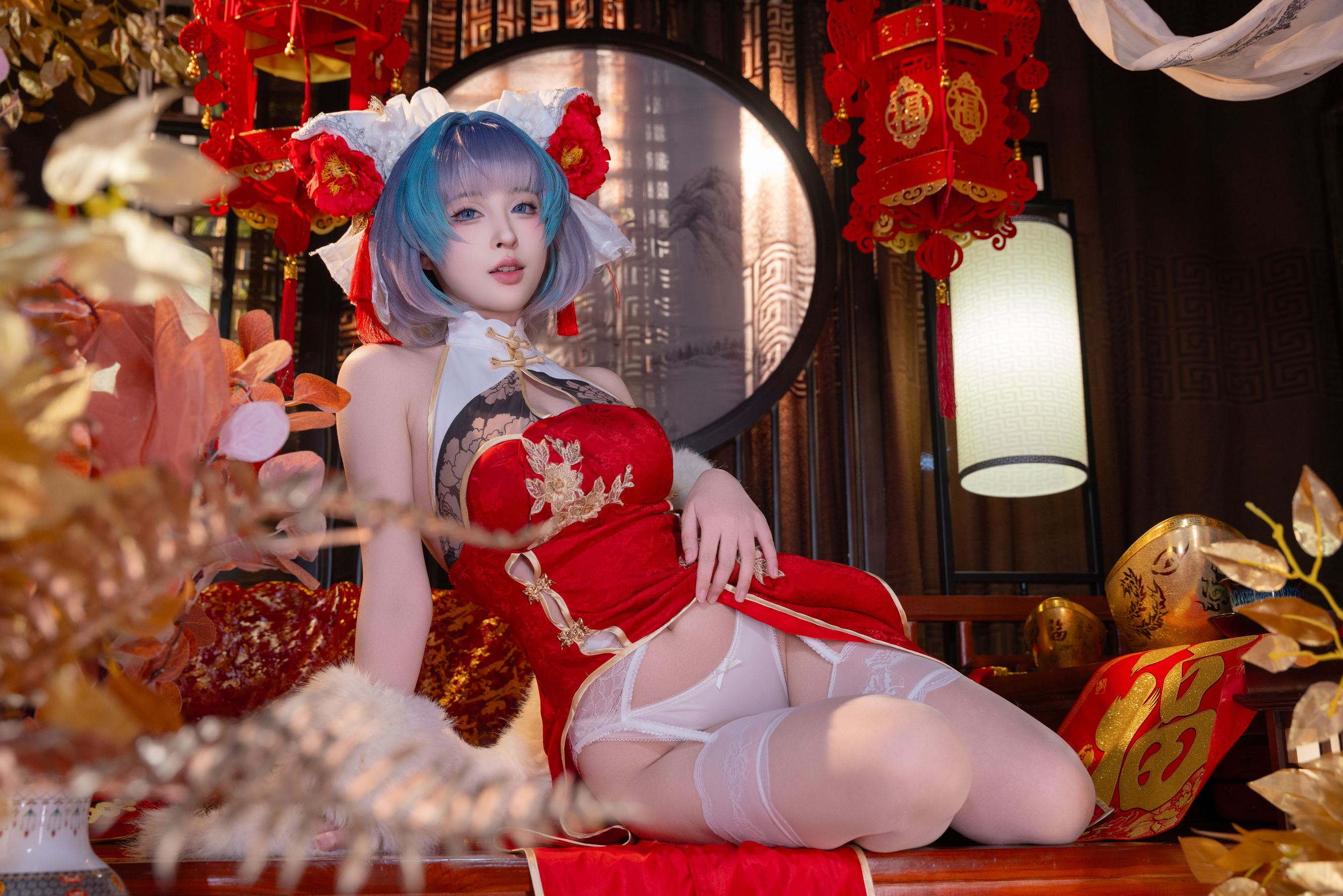 尤物 清水由乃 - 柴郡新春旗袍/(71P)