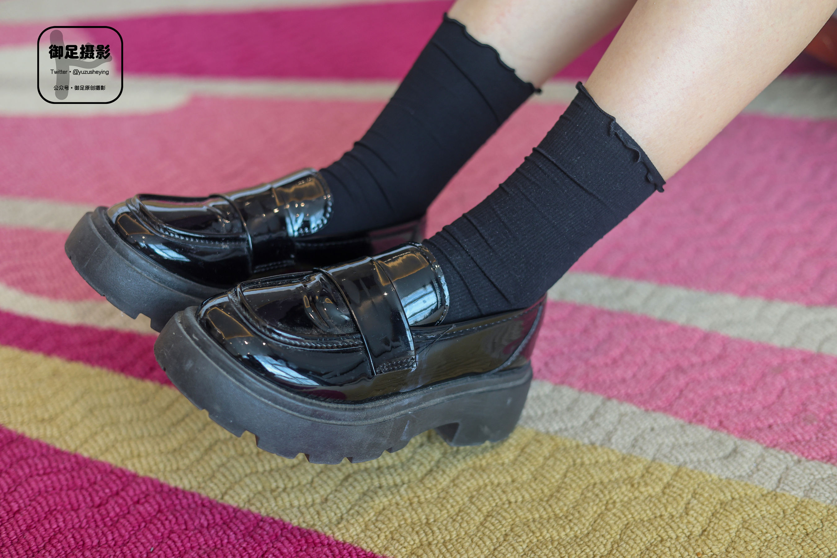 御足摄影 - 小皮鞋棉袜/(77P)