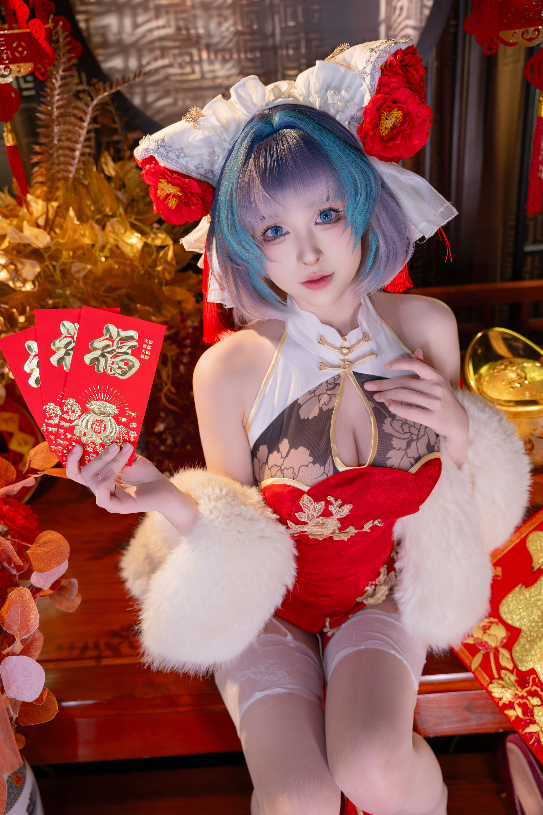 尤物 清水由乃 - 柴郡新春旗袍/(71P)