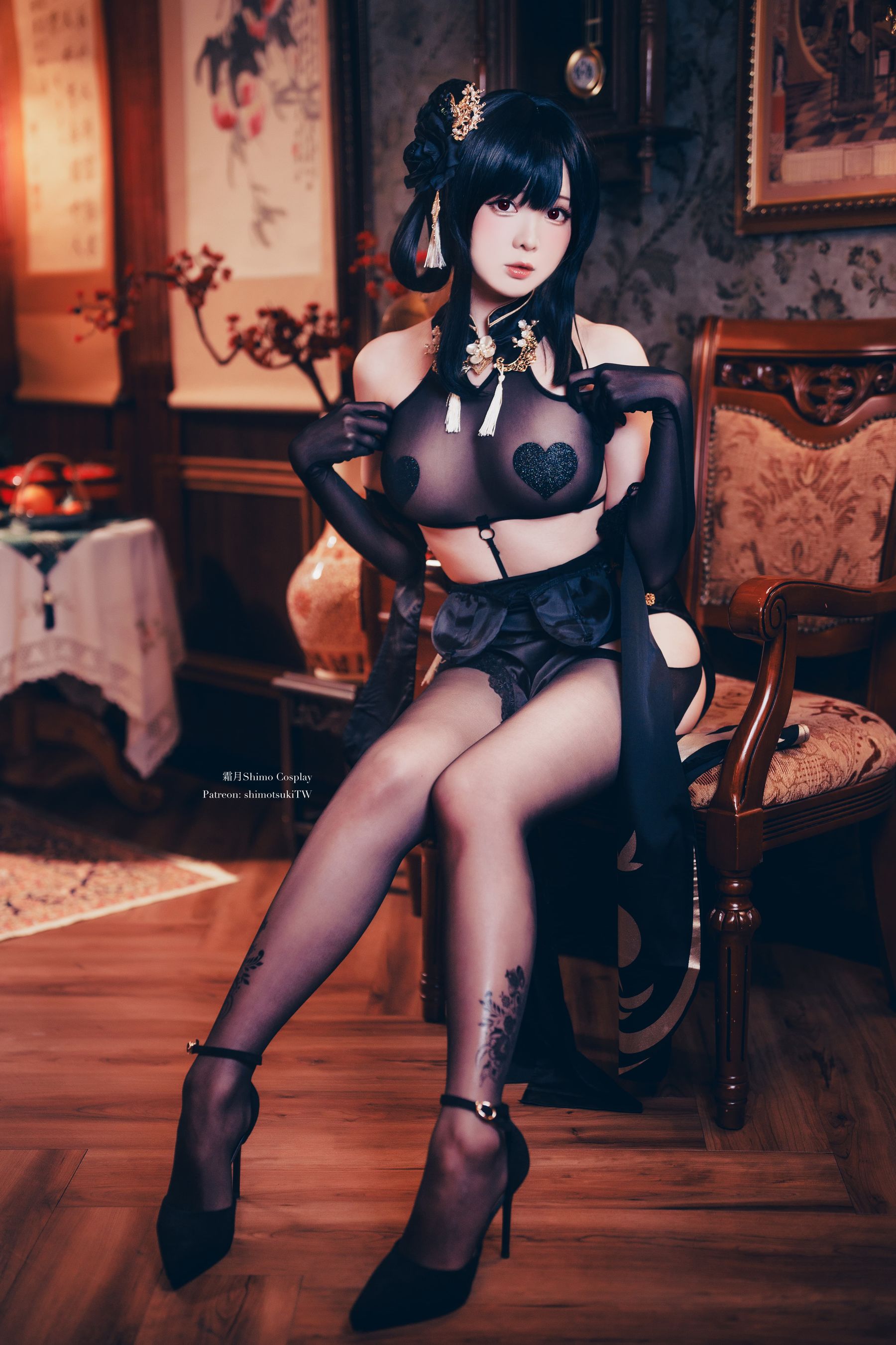 微博妹纸 霜月shimo - Chen Hai/(22P)