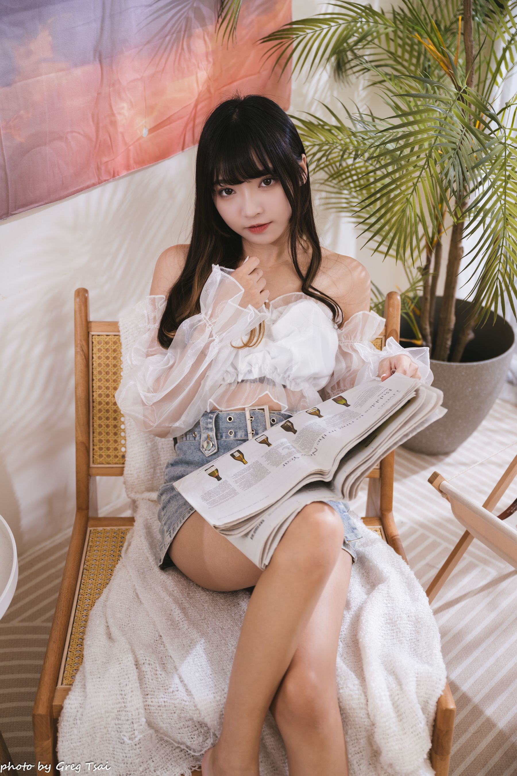 小穎 - 牛仔裙/(129P)