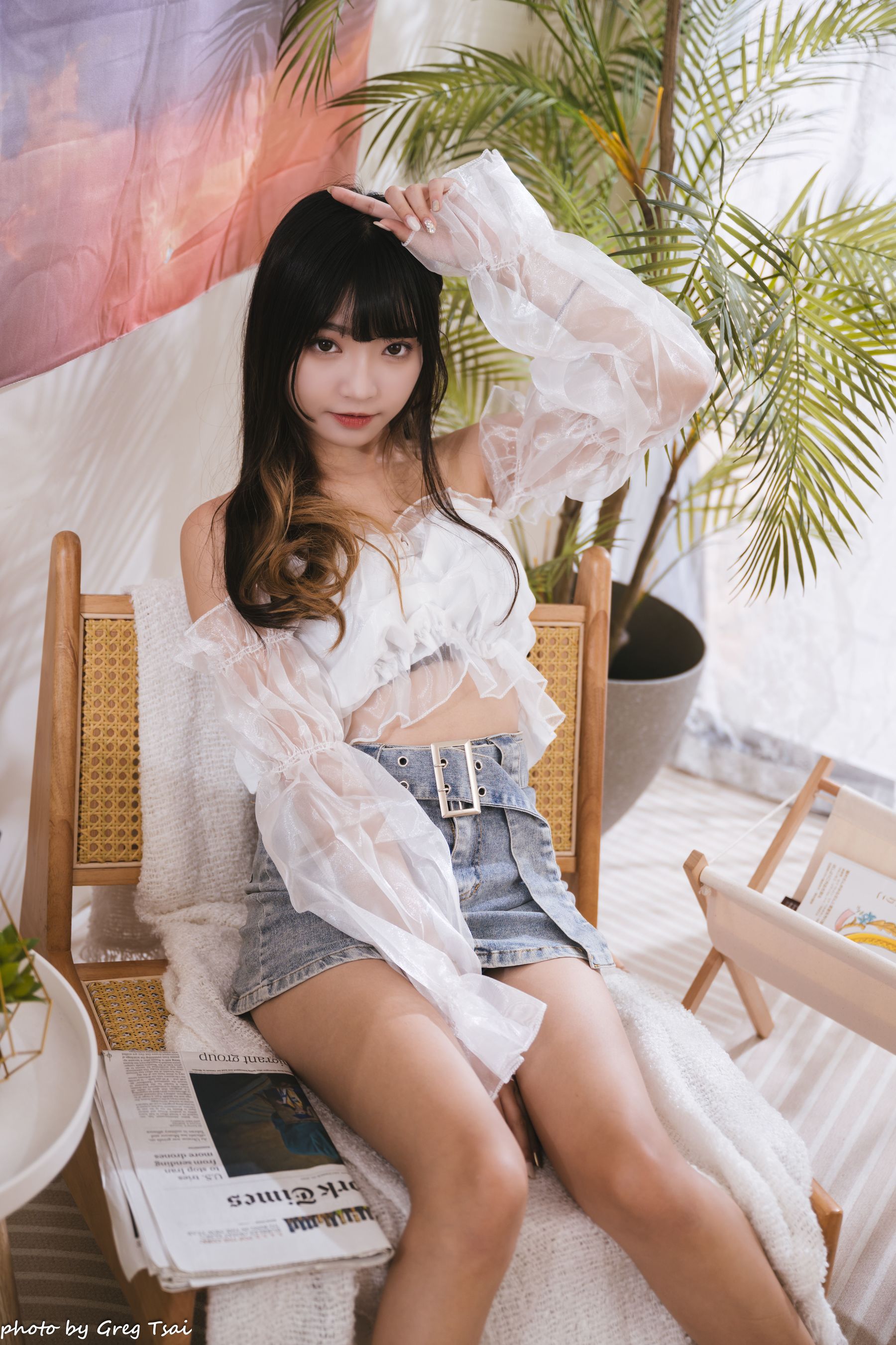 小穎 - 牛仔裙/(129P)