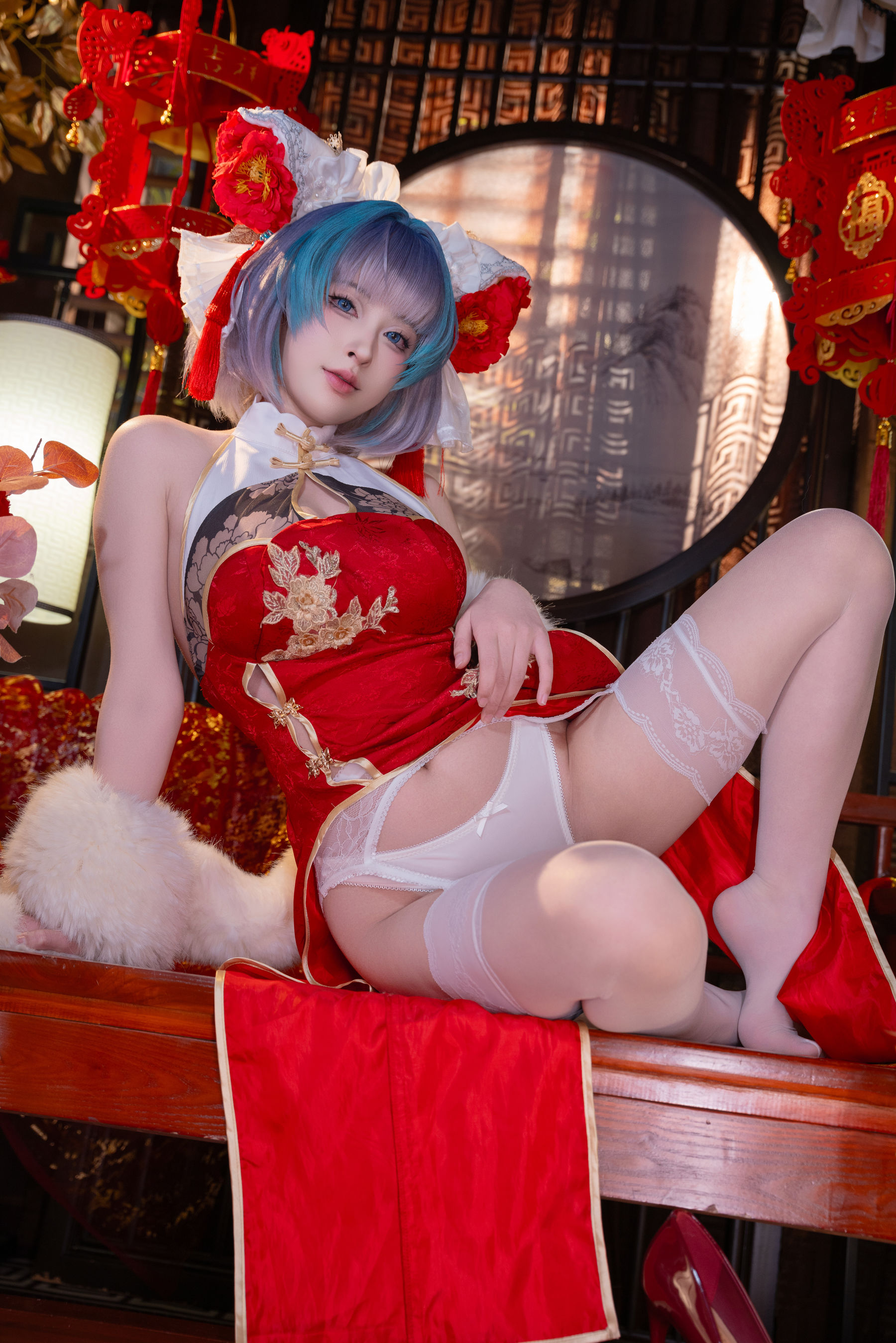 尤物 清水由乃 - 柴郡新春旗袍/(71P)