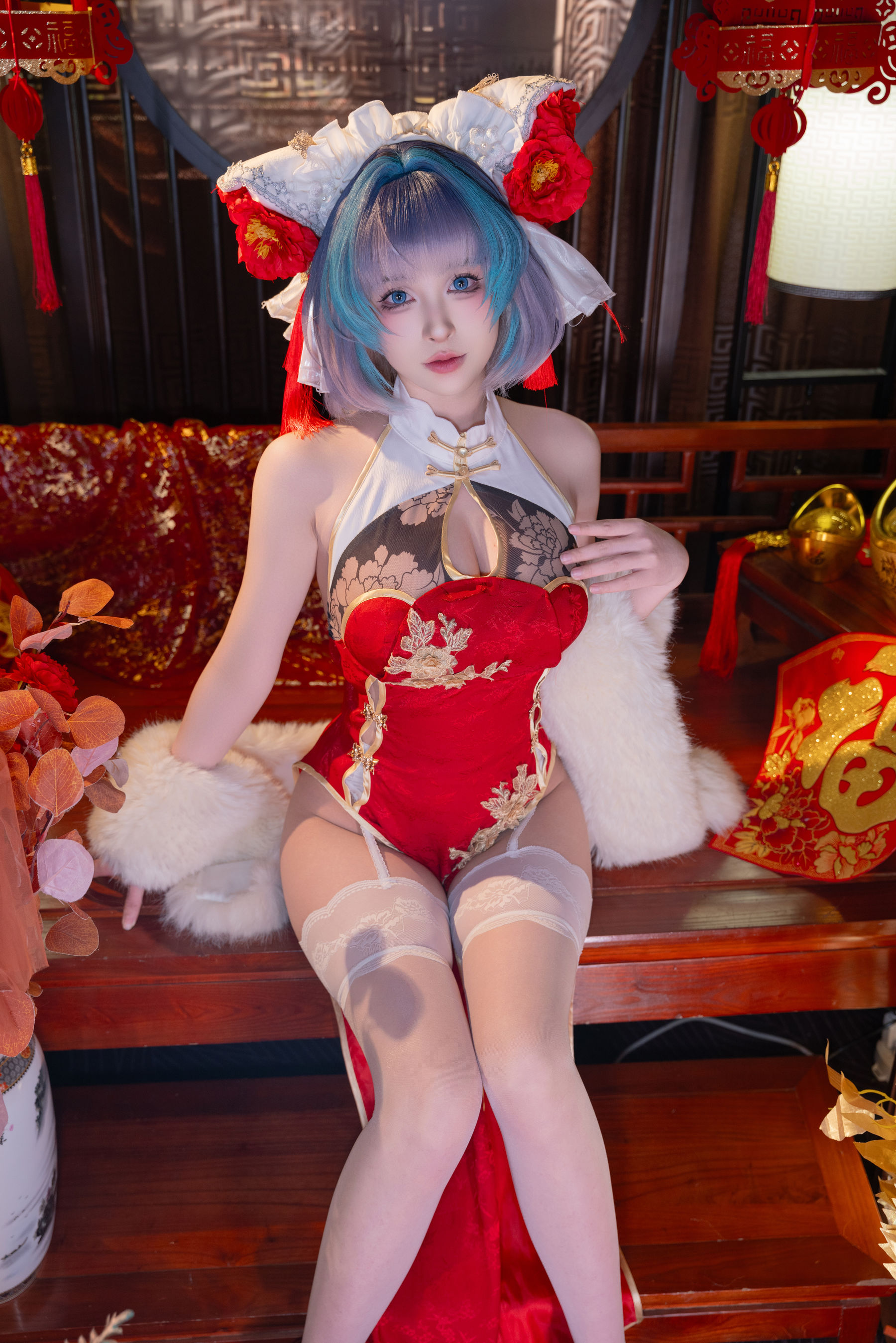 尤物 清水由乃 - 柴郡新春旗袍/(71P)