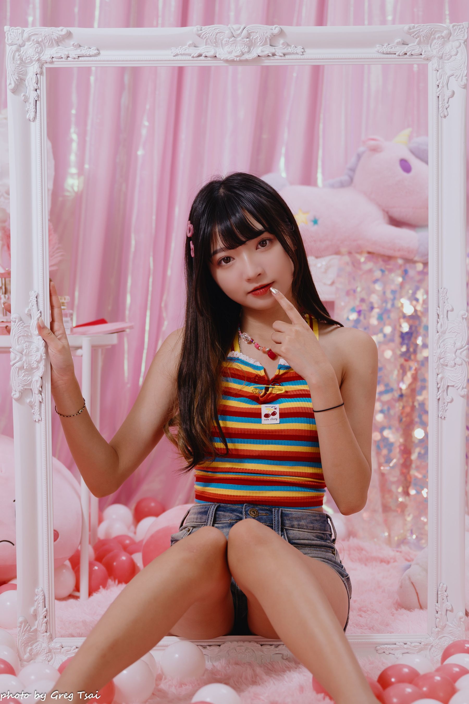 小颖 - 牛仔热裤/(150P)