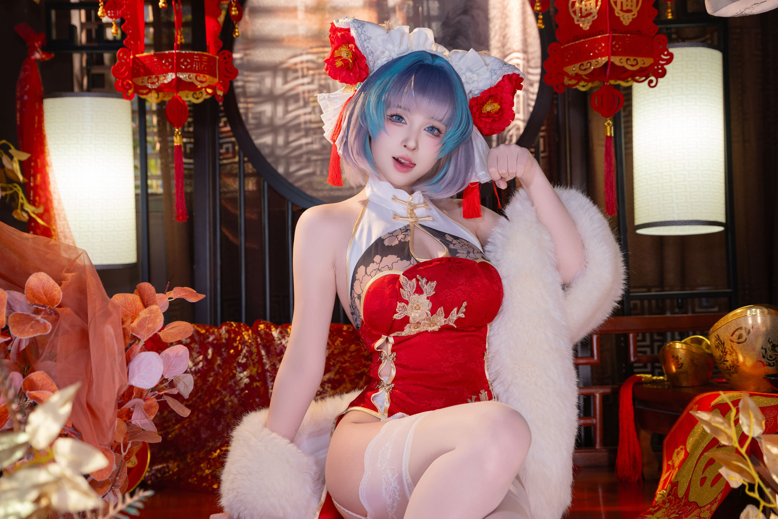 尤物 清水由乃 - 柴郡新春旗袍/(71P)