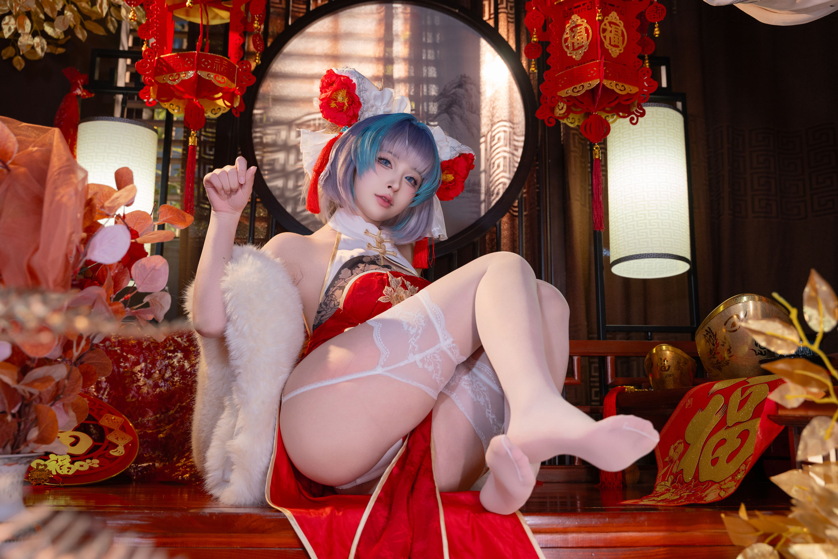 尤物 清水由乃 - 柴郡新春旗袍/(71P)