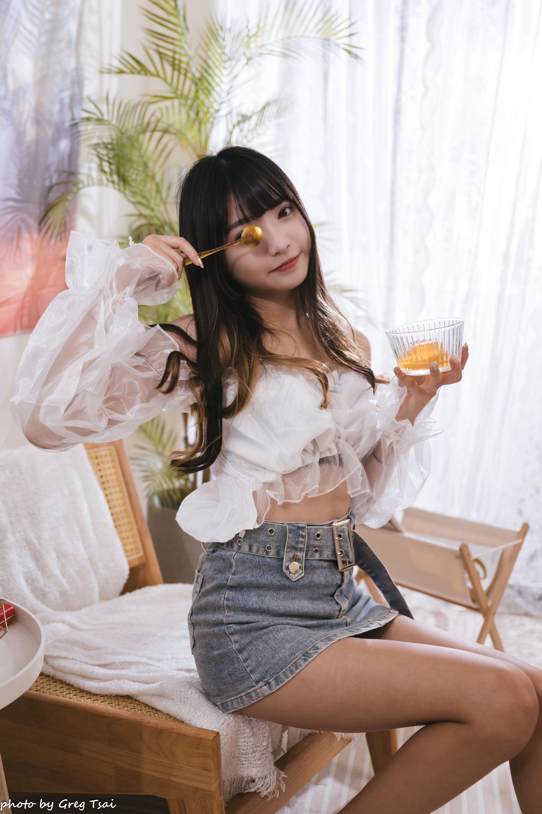 小穎 - 牛仔裙/(129P)