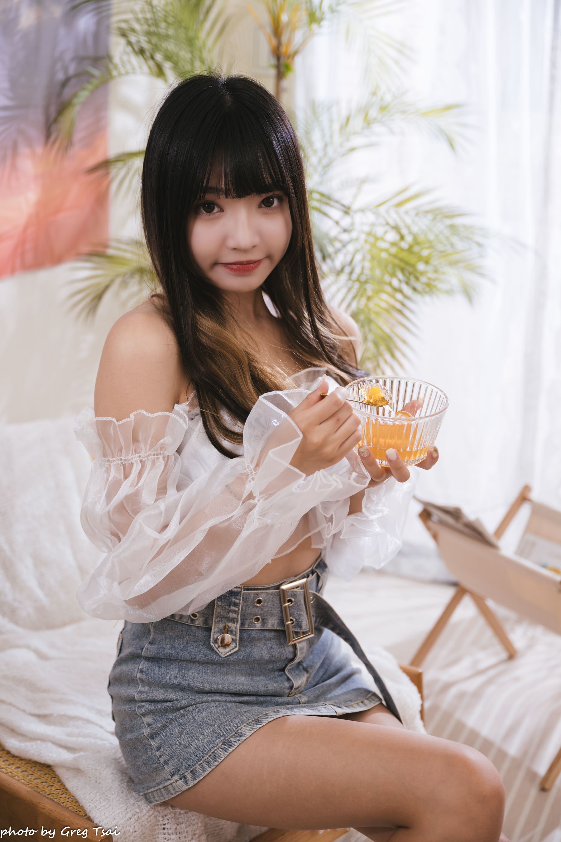 小穎 - 牛仔裙/(129P)