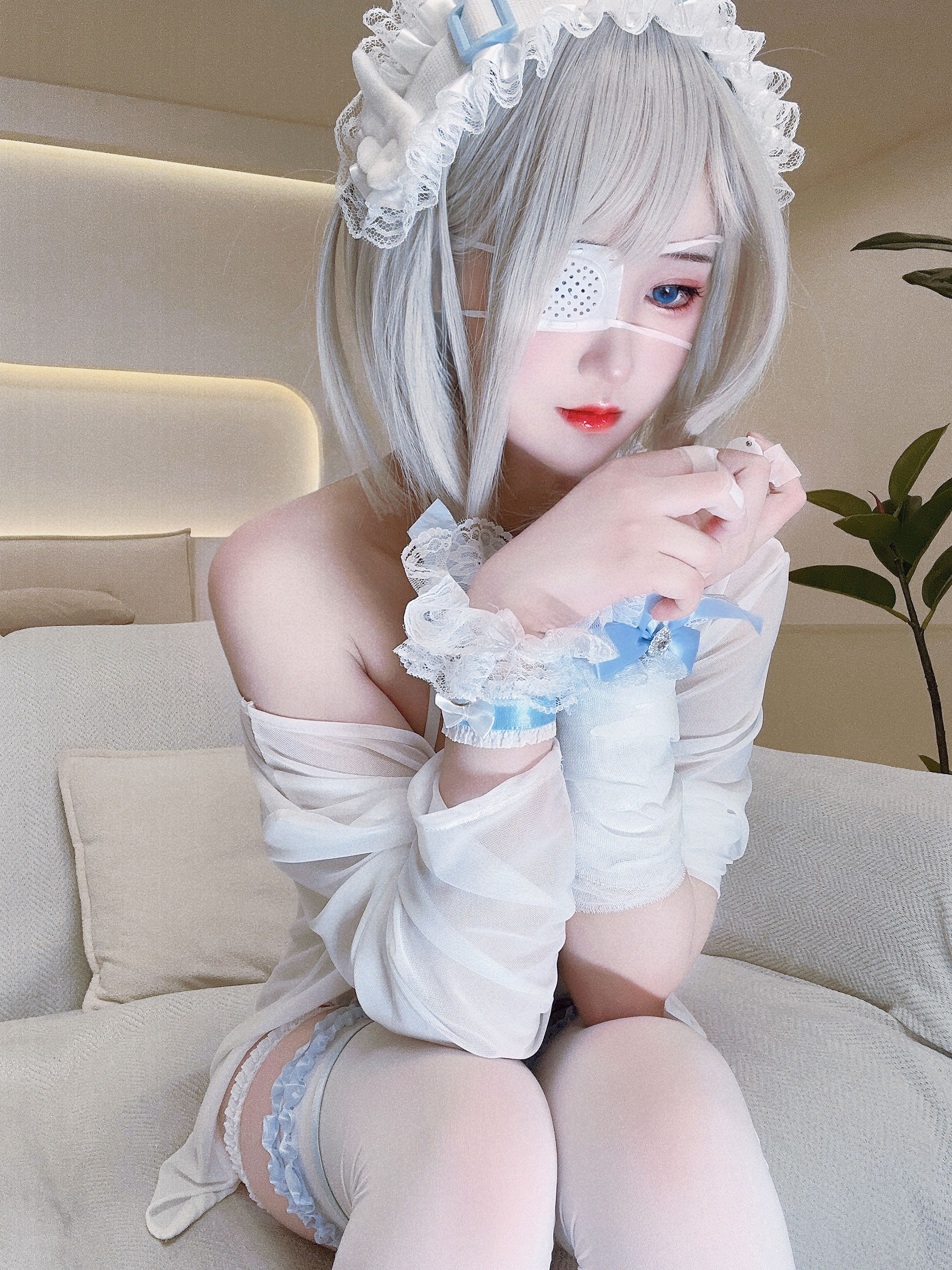 微博妹子 三度_69 - 三月水色猫猫系列/(63P)