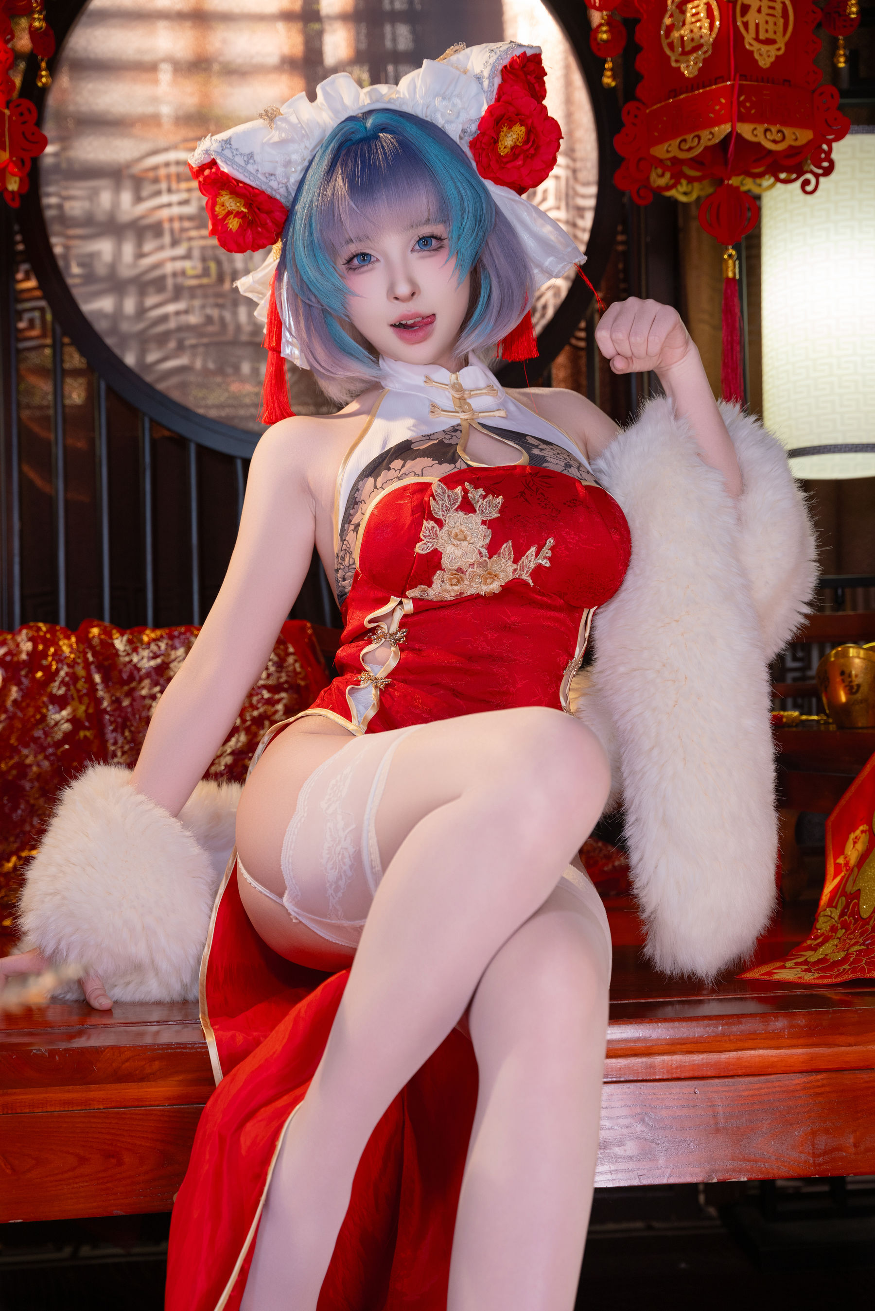 尤物 清水由乃 - 柴郡新春旗袍/(71P)