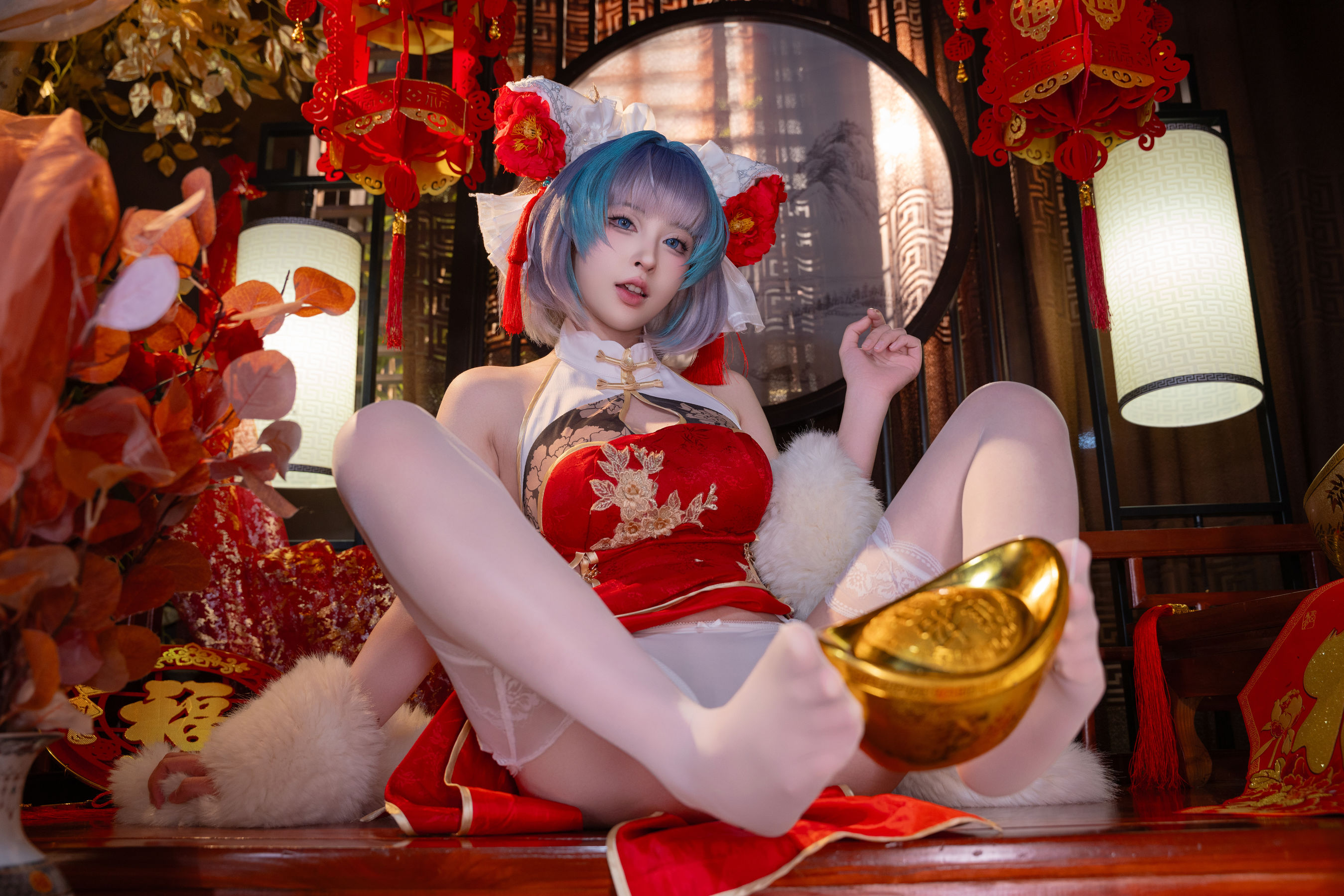 尤物 清水由乃 - 柴郡新春旗袍/(71P)