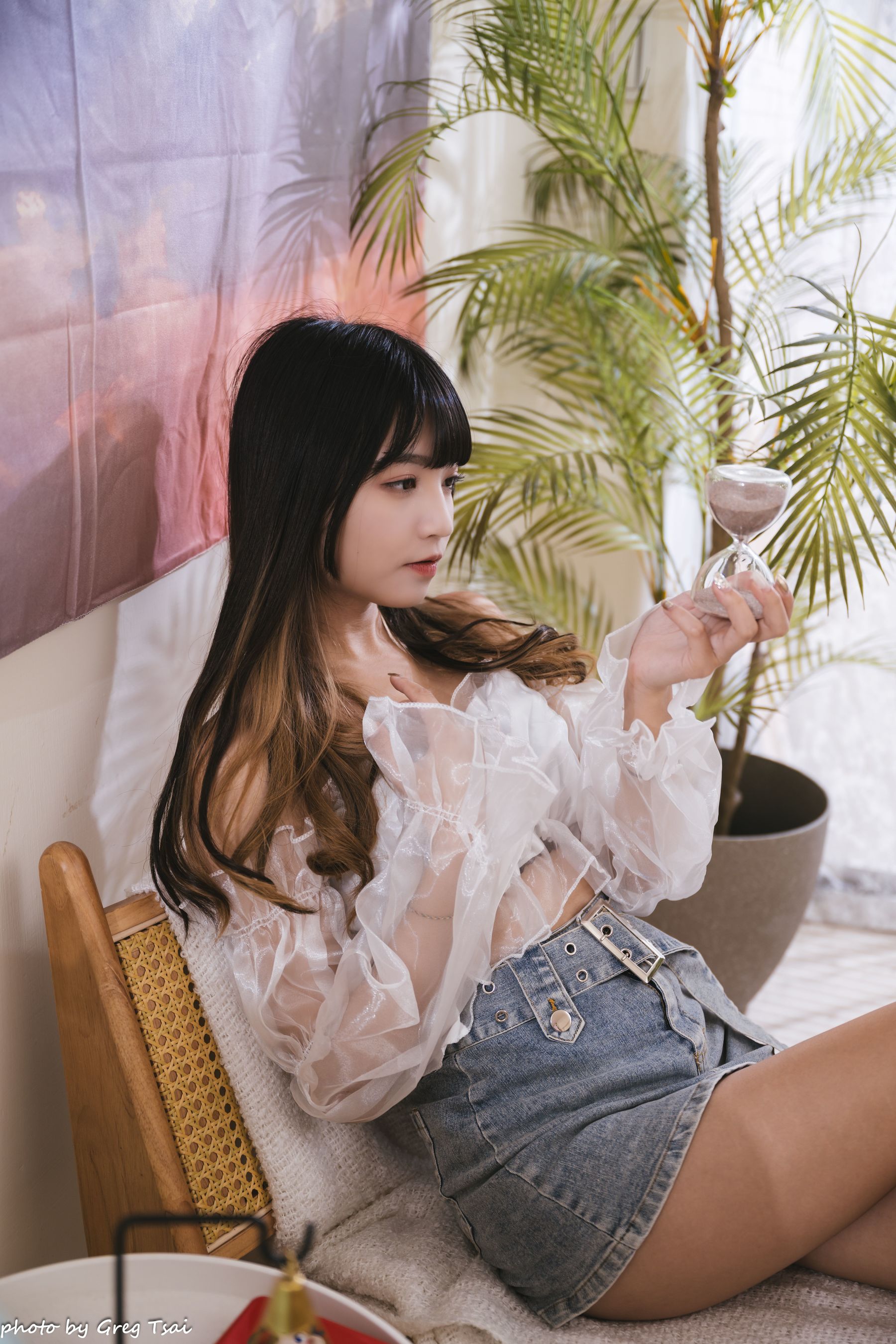 小穎 - 牛仔裙/(129P)