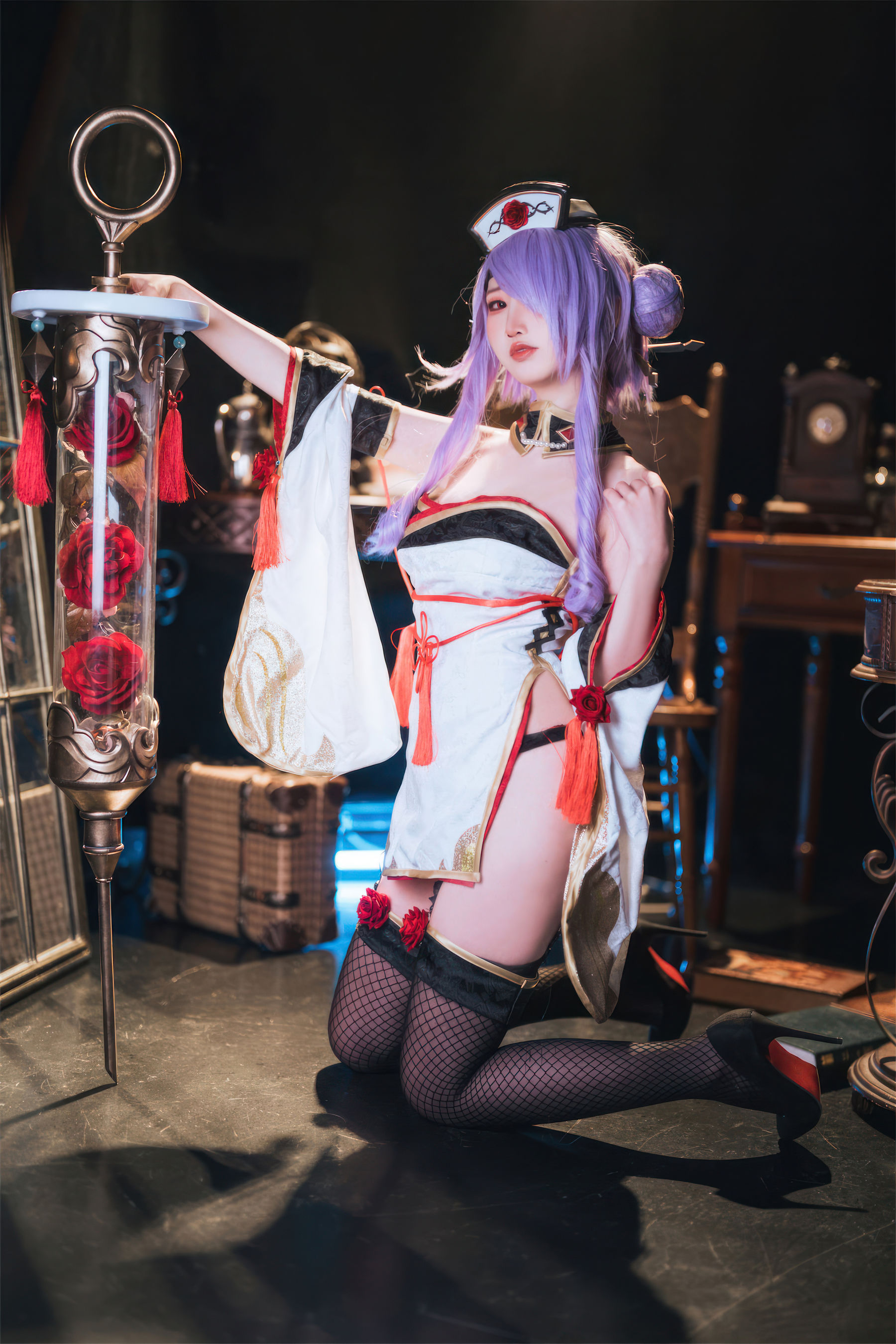 可爱人气Coser面饼仙儿 - 公主连结Re：Dive 宵滨深月/(33P)