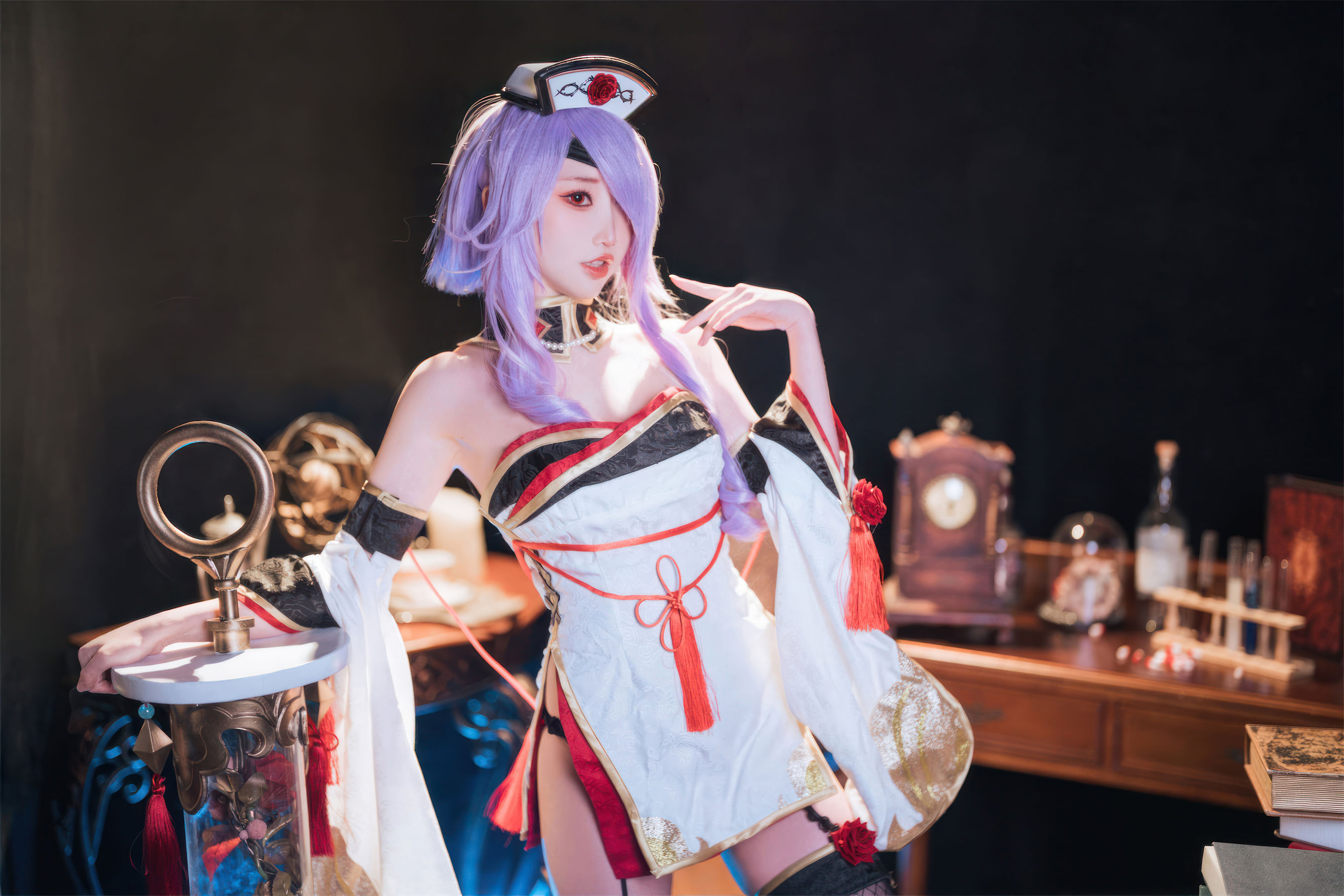 可爱人气Coser面饼仙儿 - 公主连结Re：Dive 宵滨深月/(33P)