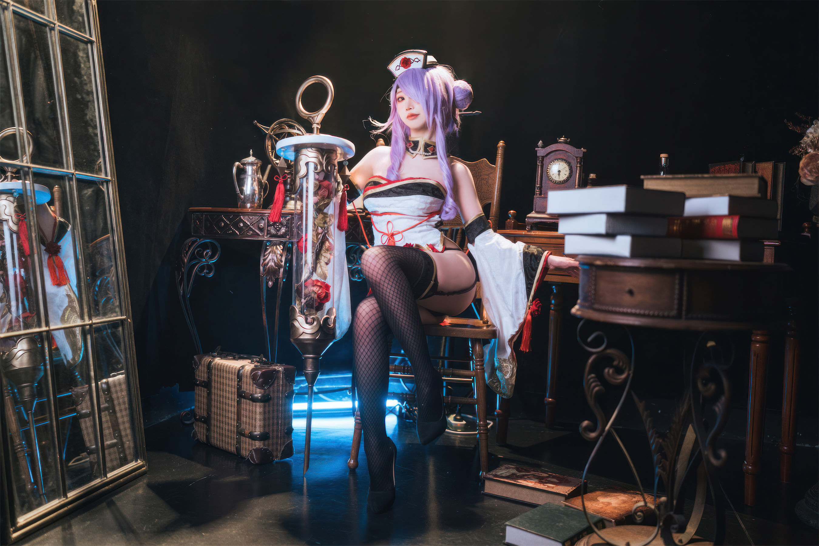 可爱人气Coser面饼仙儿 - 公主连结Re：Dive 宵滨深月/(33P)