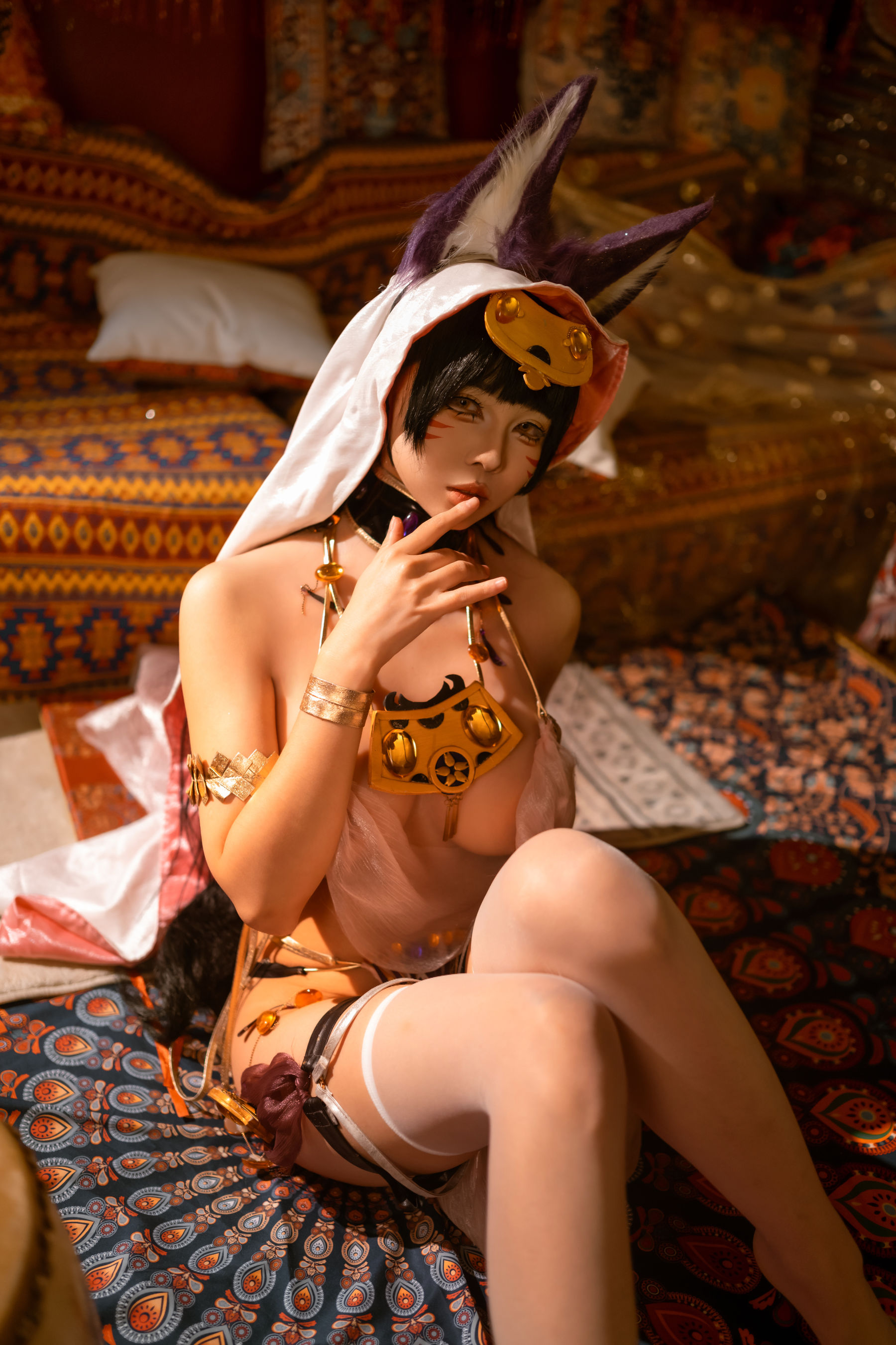 上杉绘梨落 - 碧蓝航线 武藏 同人舞娘/(18P)