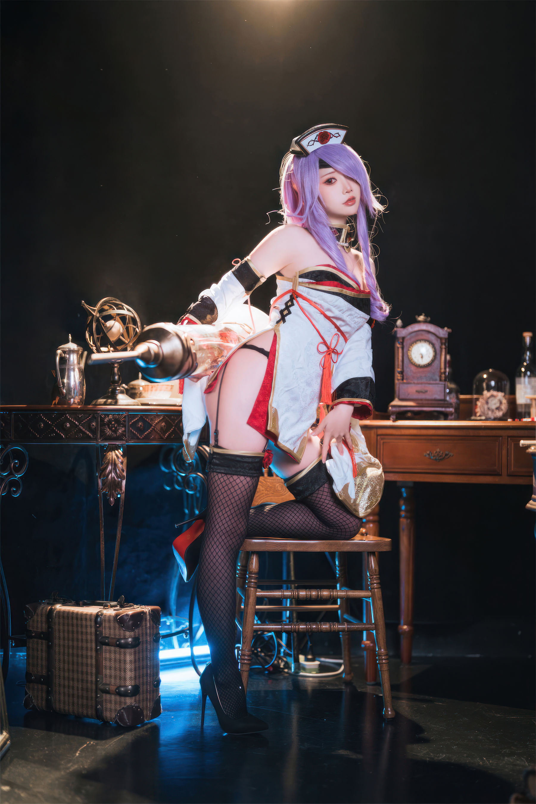 可爱人气Coser面饼仙儿 - 公主连结Re：Dive 宵滨深月/(33P)