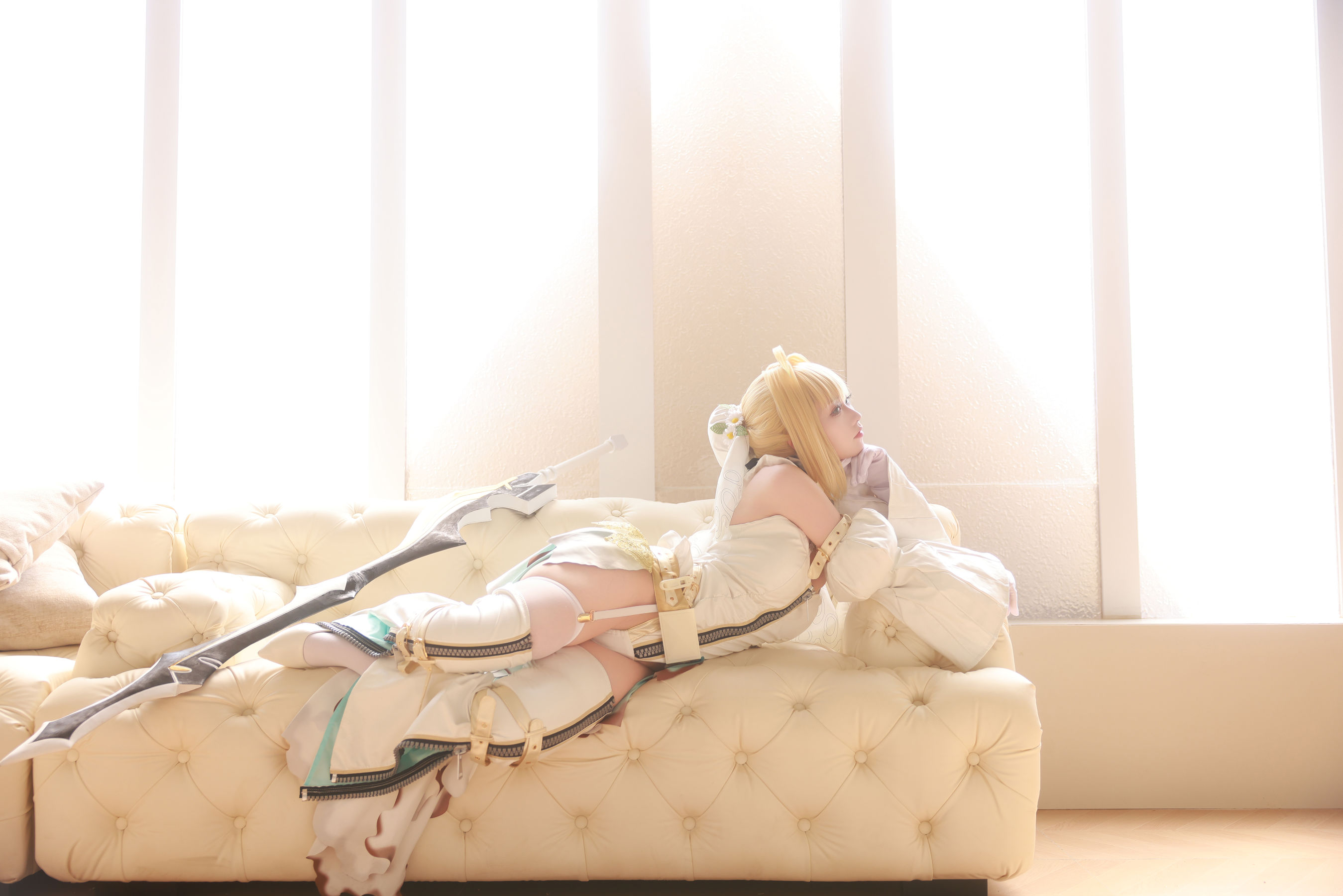 动漫博主G44不会受伤 - 尼禄花嫁/(43P)