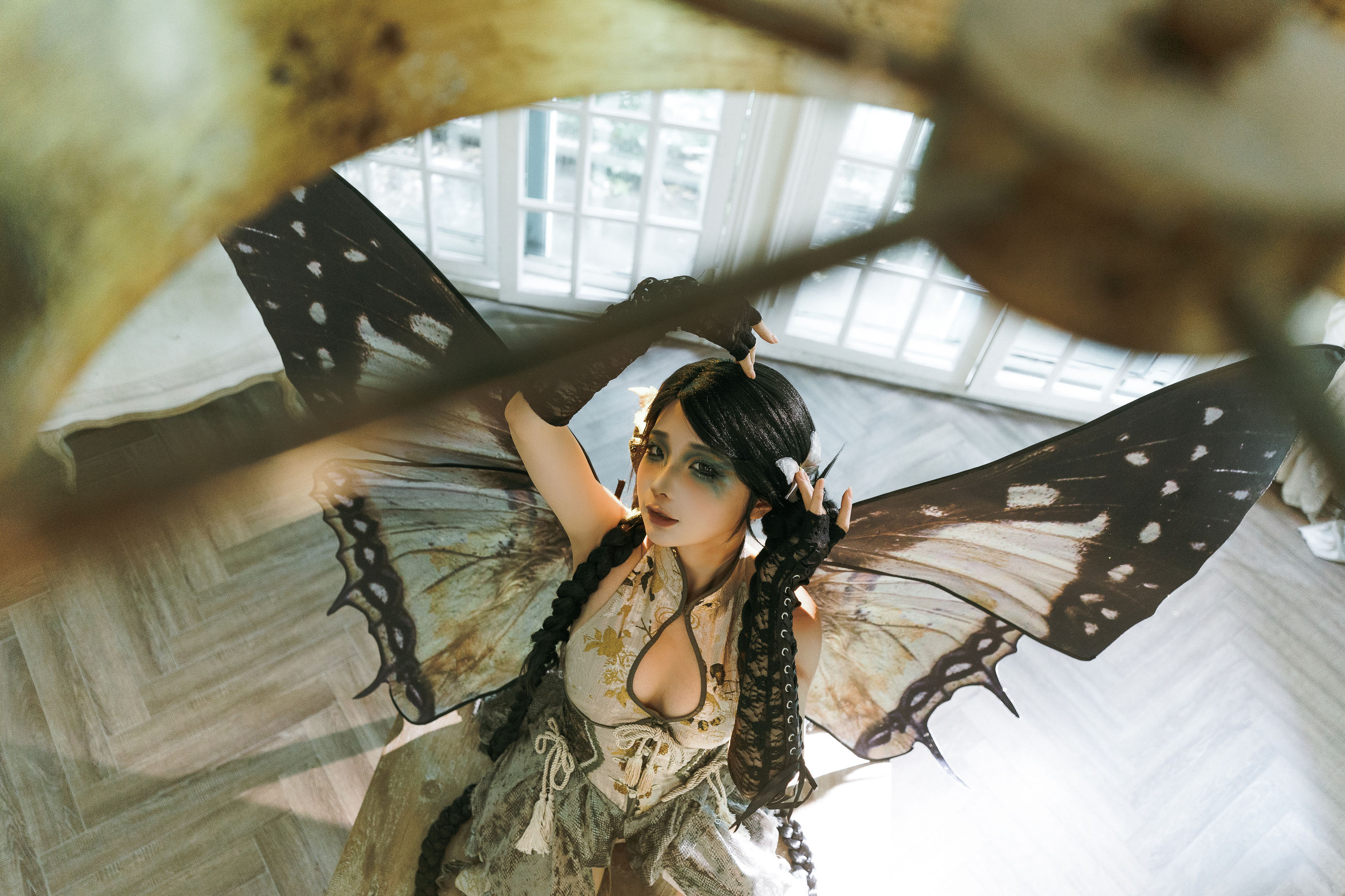 动漫博主蠢沫沫 - 枯叶蝶/(58P)