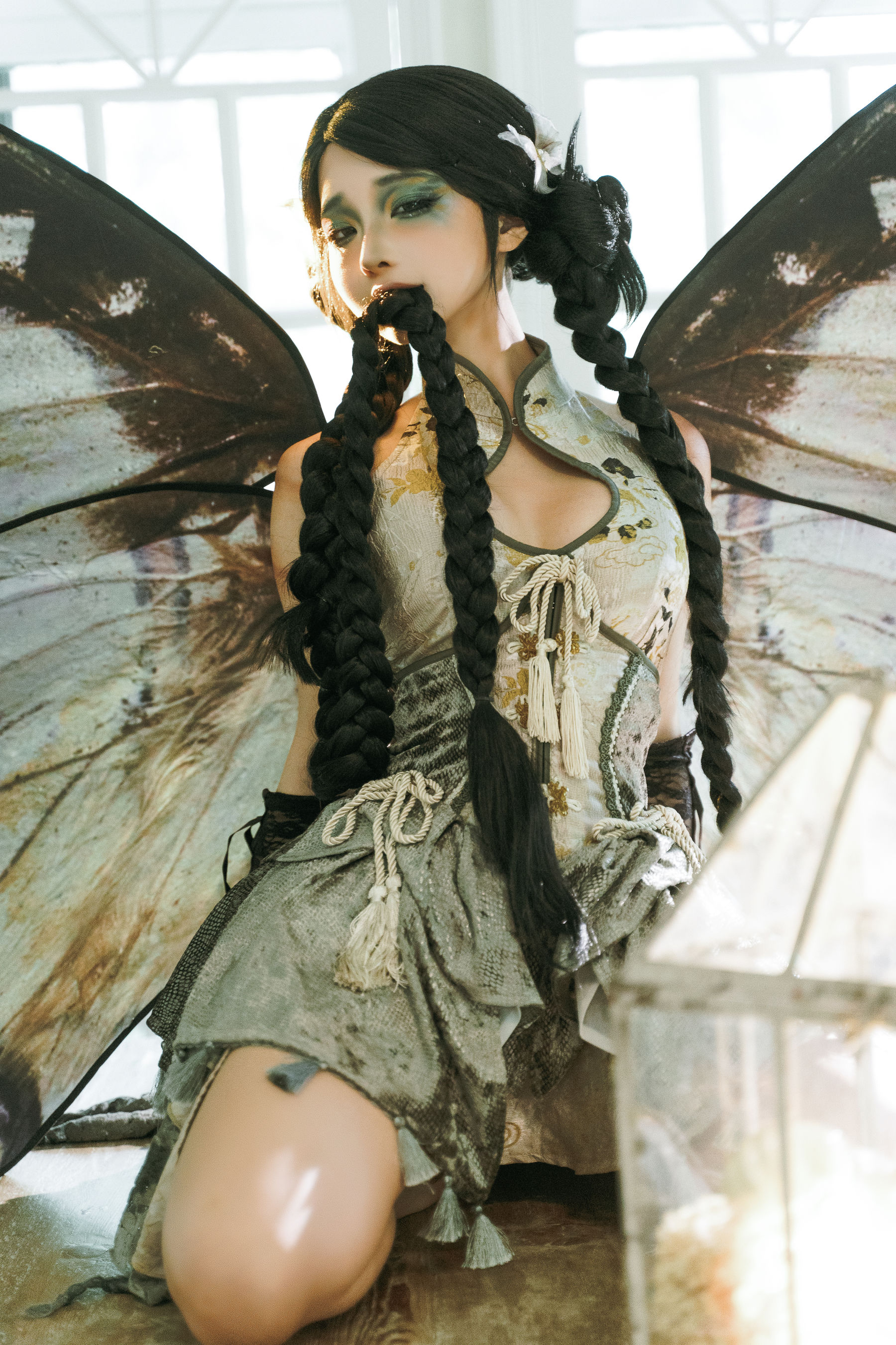 动漫博主蠢沫沫 - 枯叶蝶/(58P)