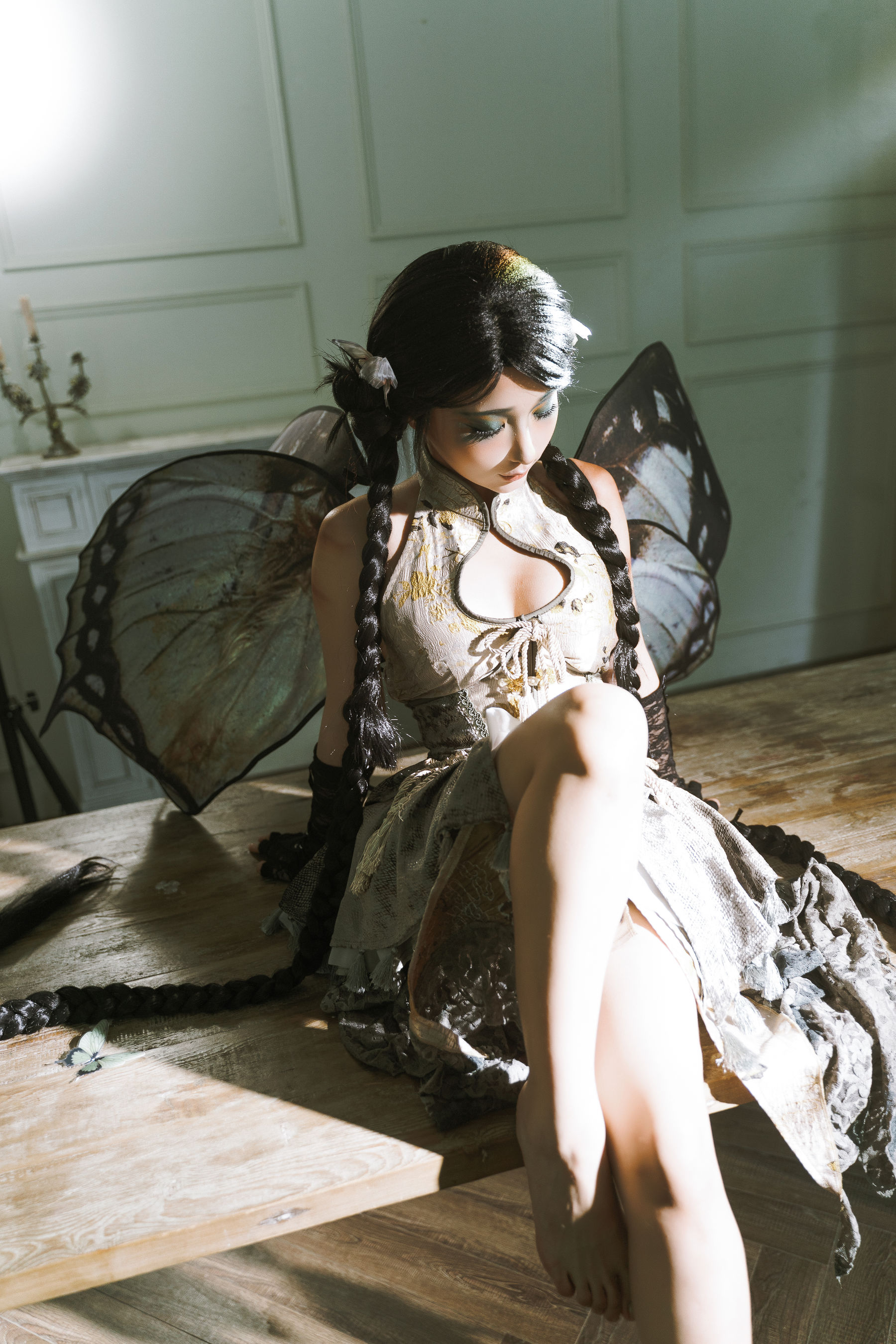 动漫博主蠢沫沫 - 枯叶蝶/(58P)